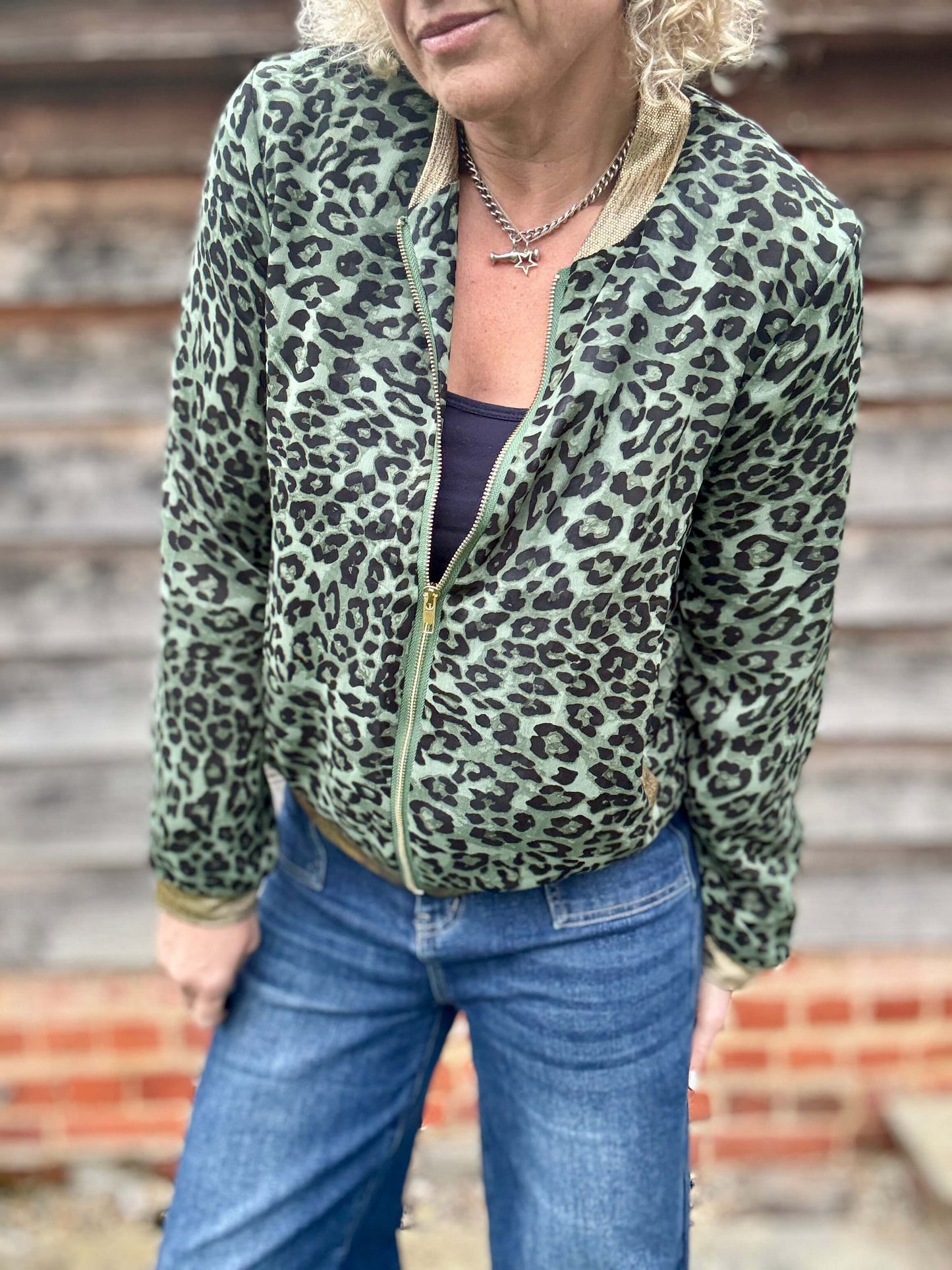 Betty Bombers | Green Leopard