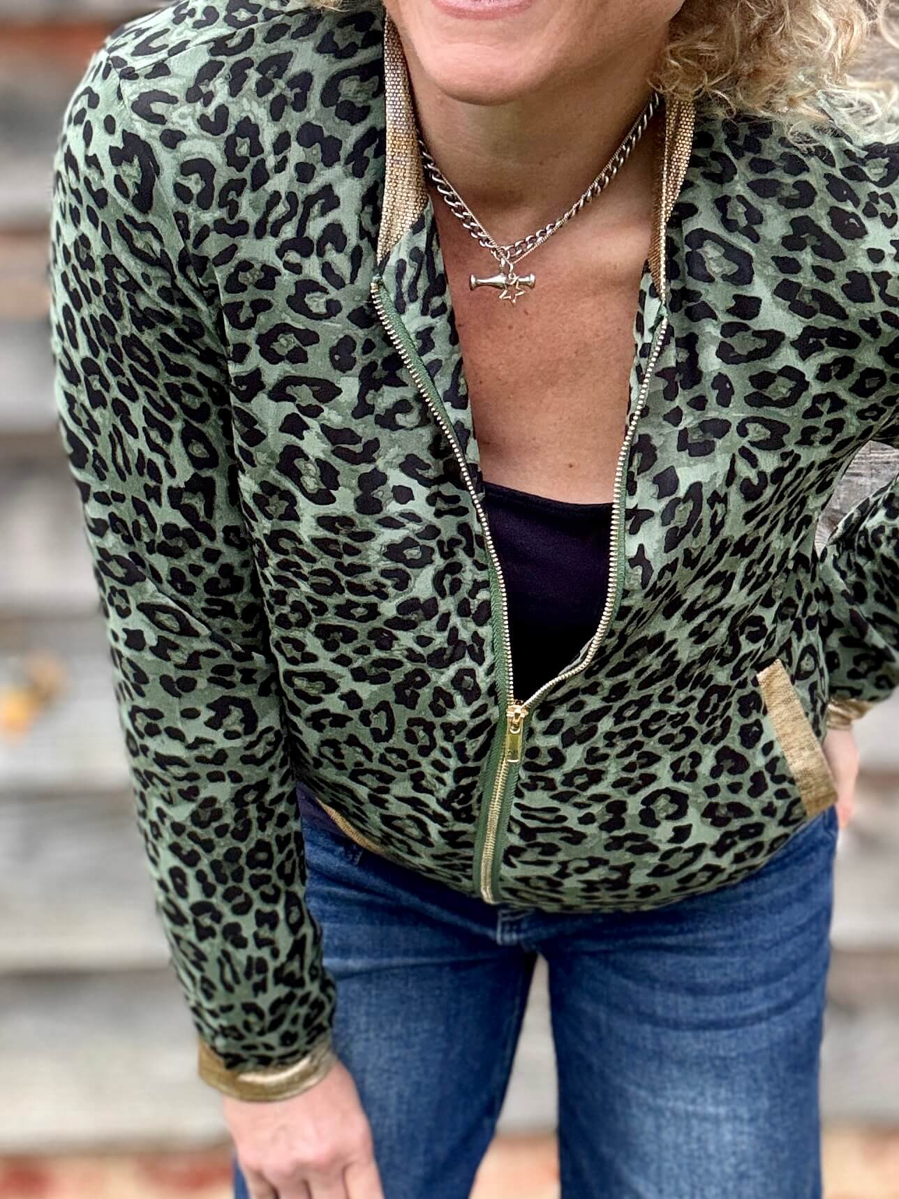 Betty Bombers | Green Leopard