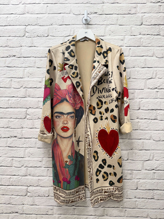 Lilibet Faux Suede Coat | Reckless