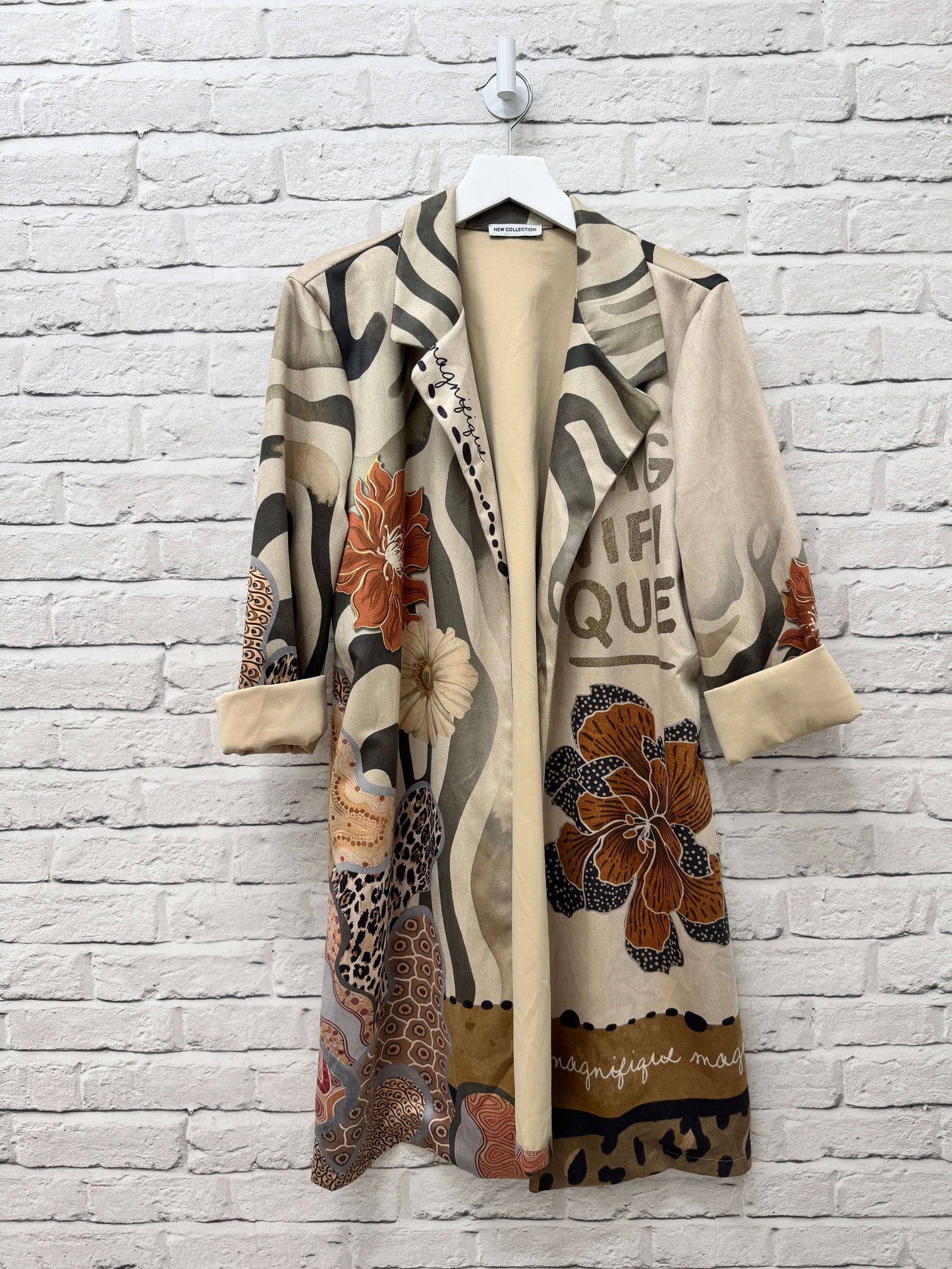 Lilibet Faux Suede Coat | Magnifique