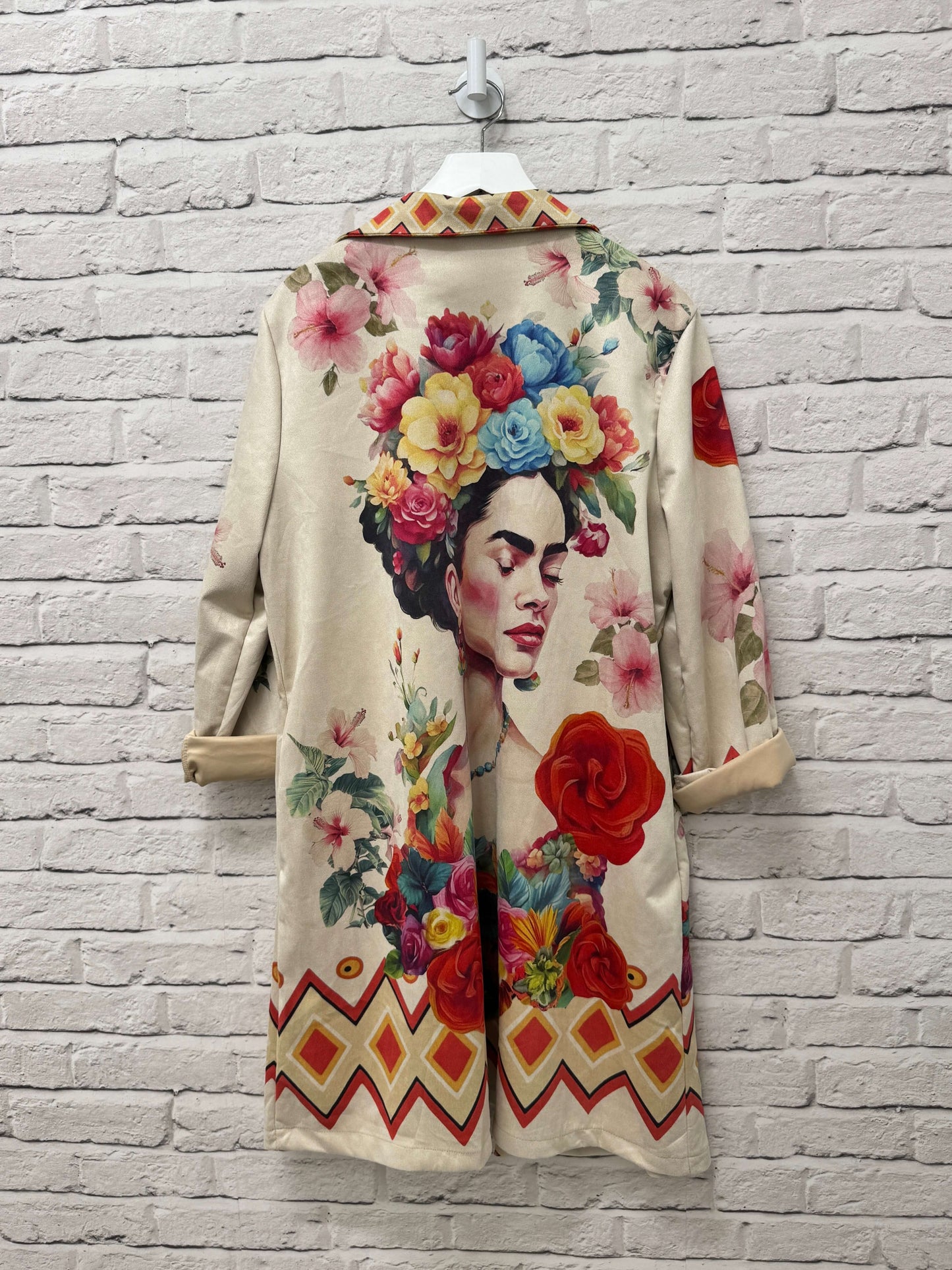 Lilibet Faux Suede Coat | Roses