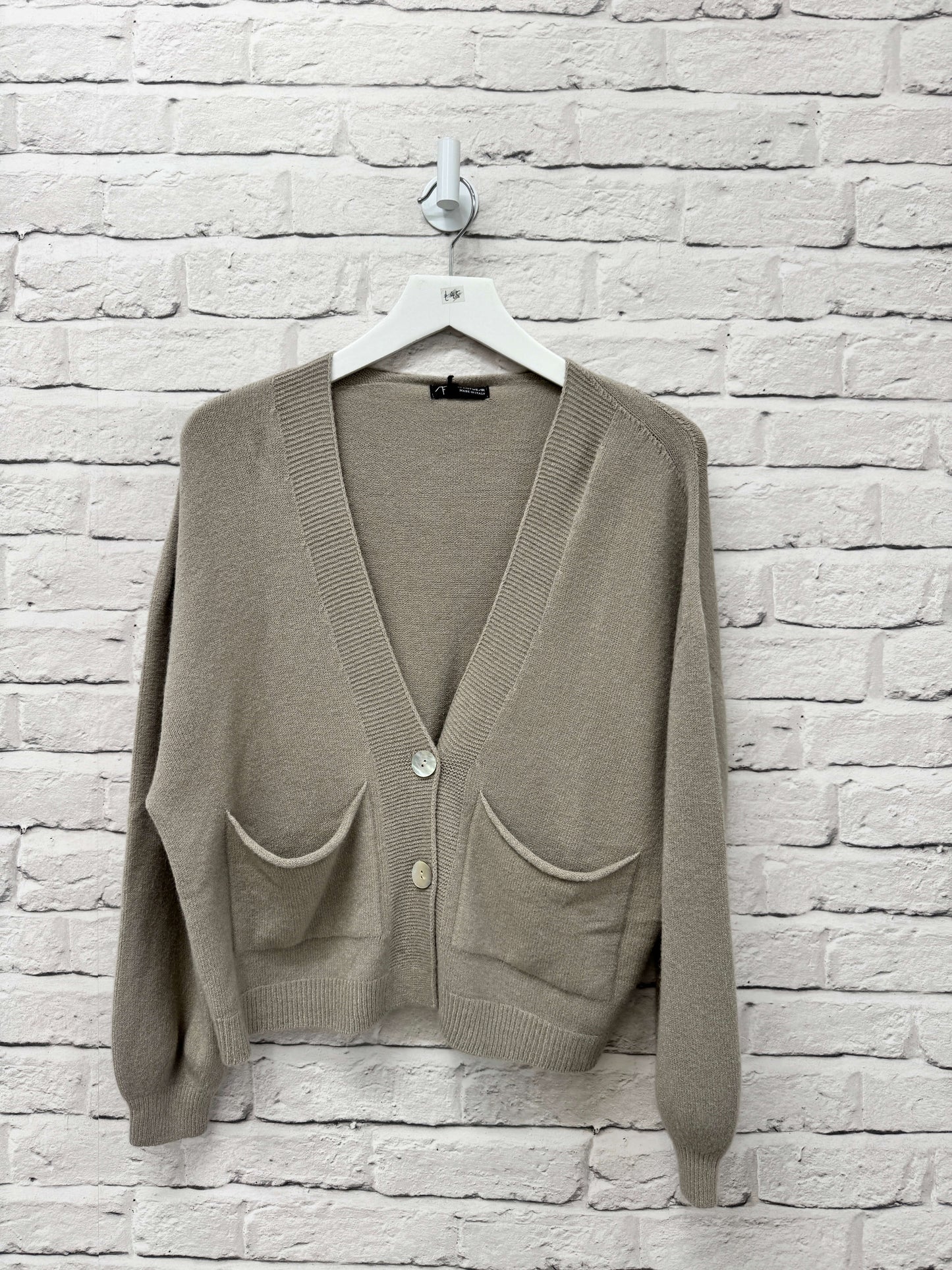 The Papa Cardigan | Putty (NEW)