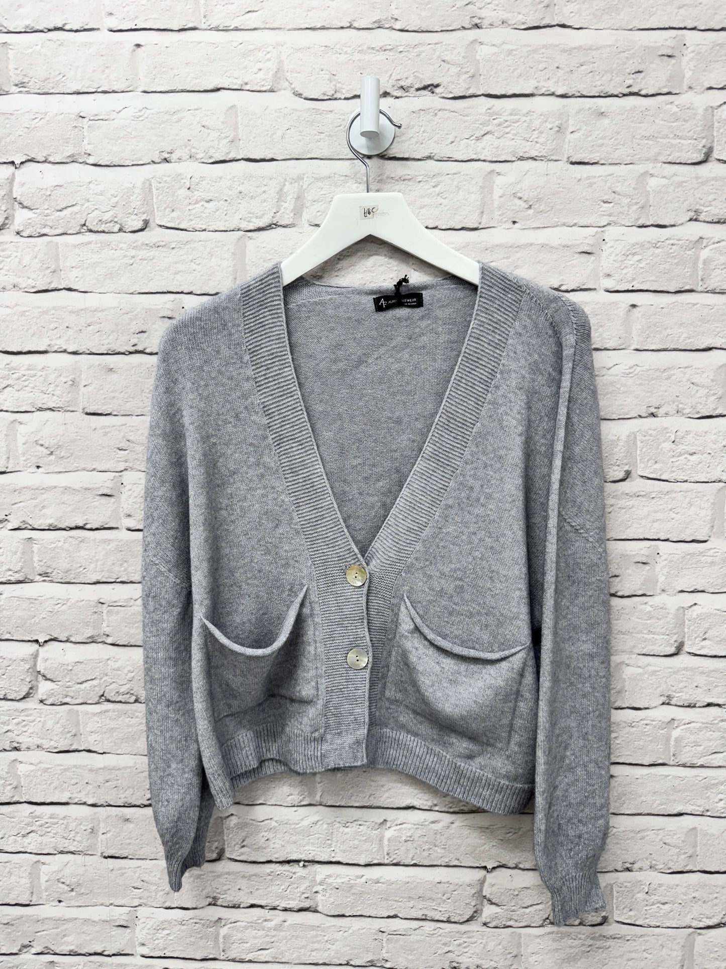 The Papa Cardigan | Light Grey (NEW)