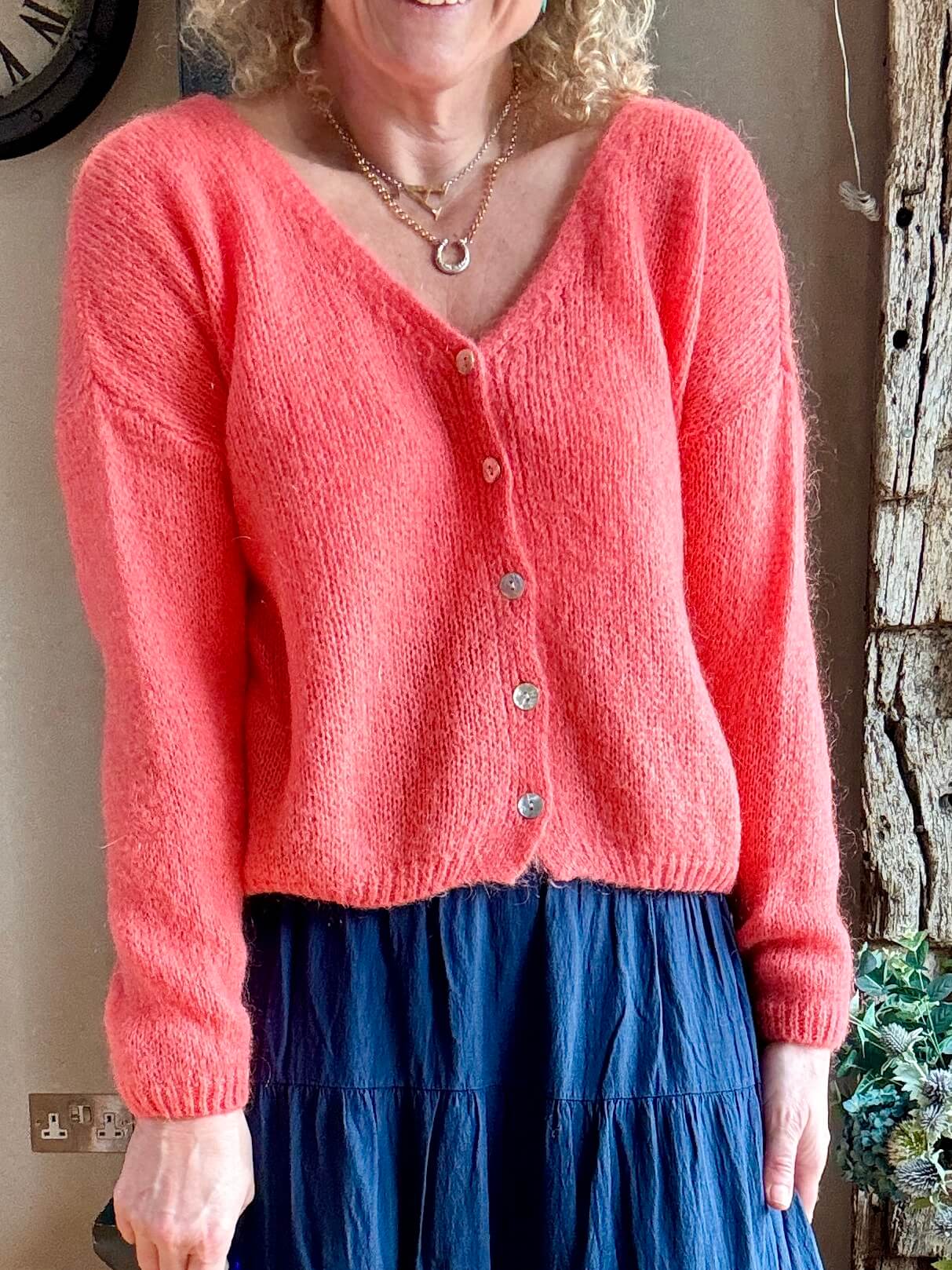 Candy Cardi | Pinky Coral