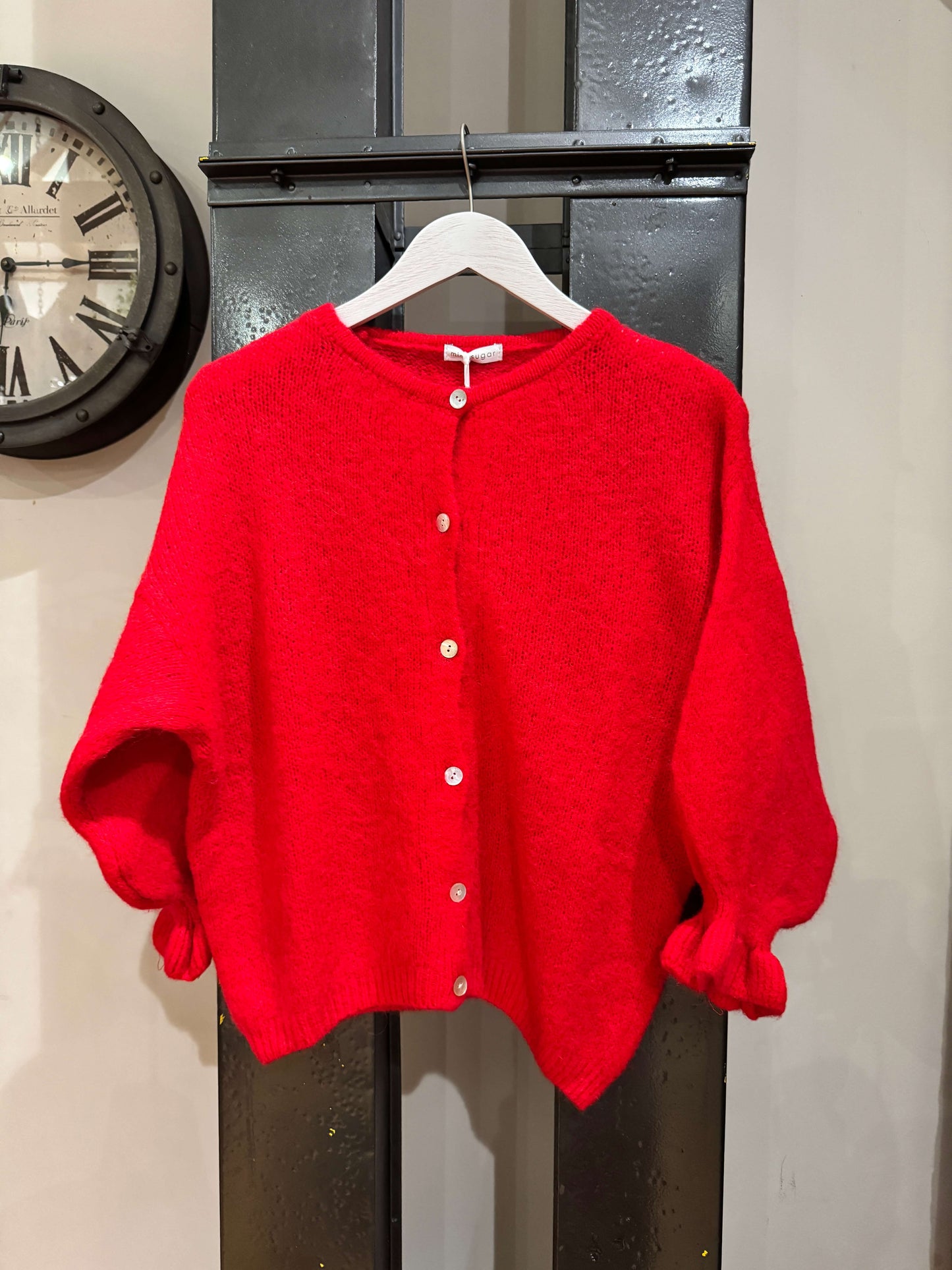 Melrose Cardigan | Red