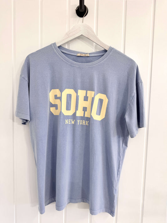 Soho T-Shirt | Powder Blue