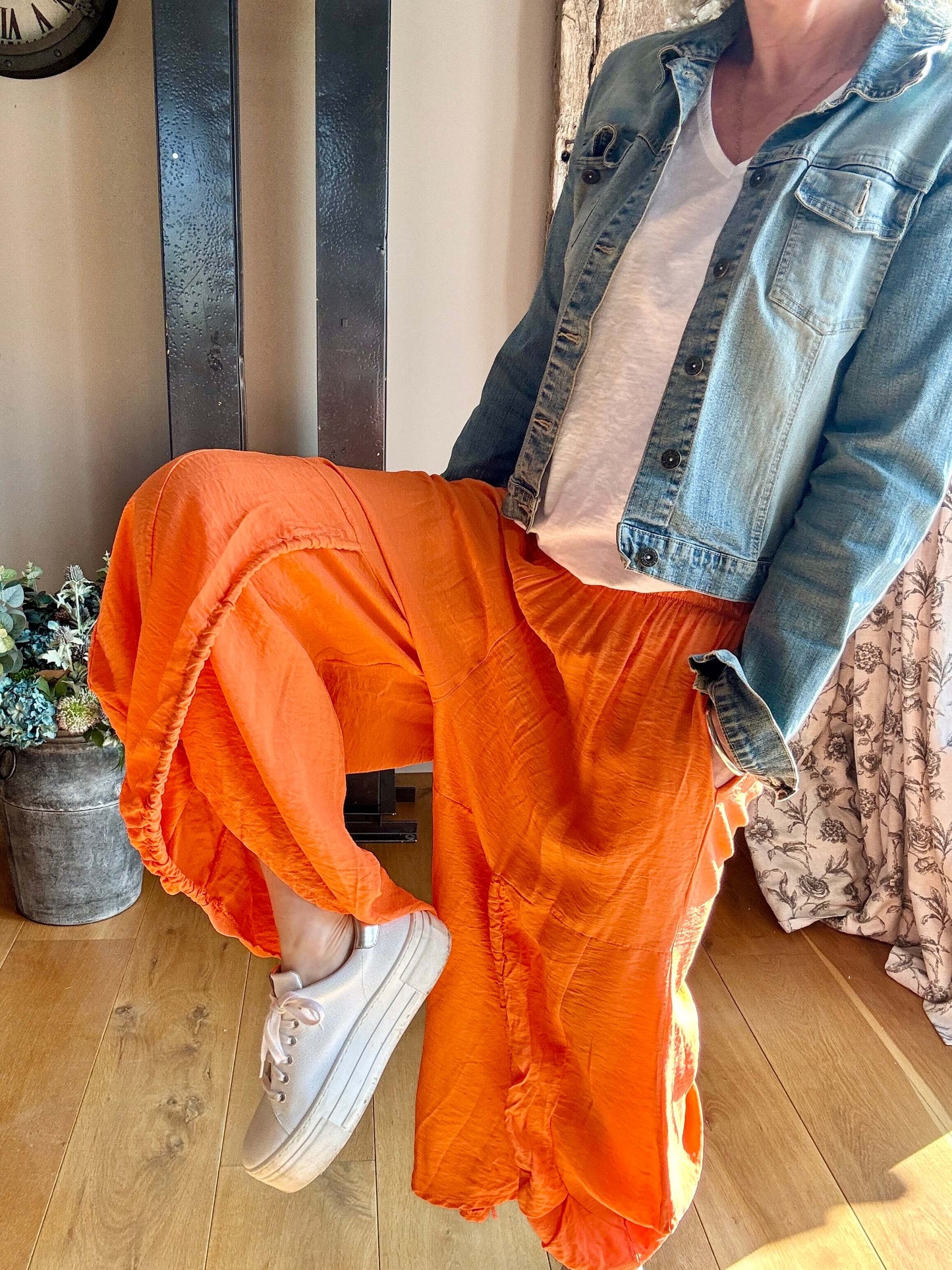 Parachute Pants | Orange