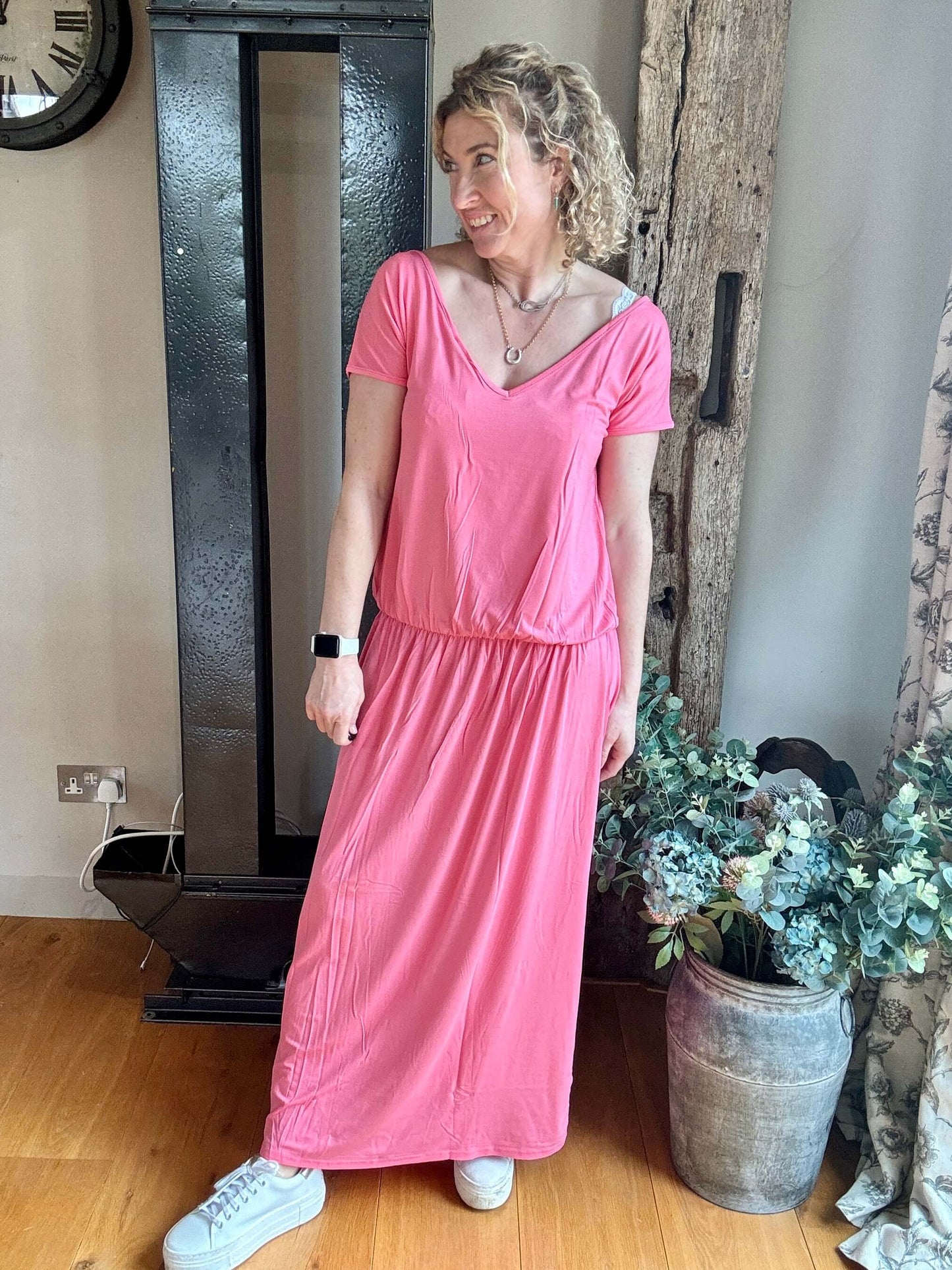 Dotty Dress | Icecream Pink