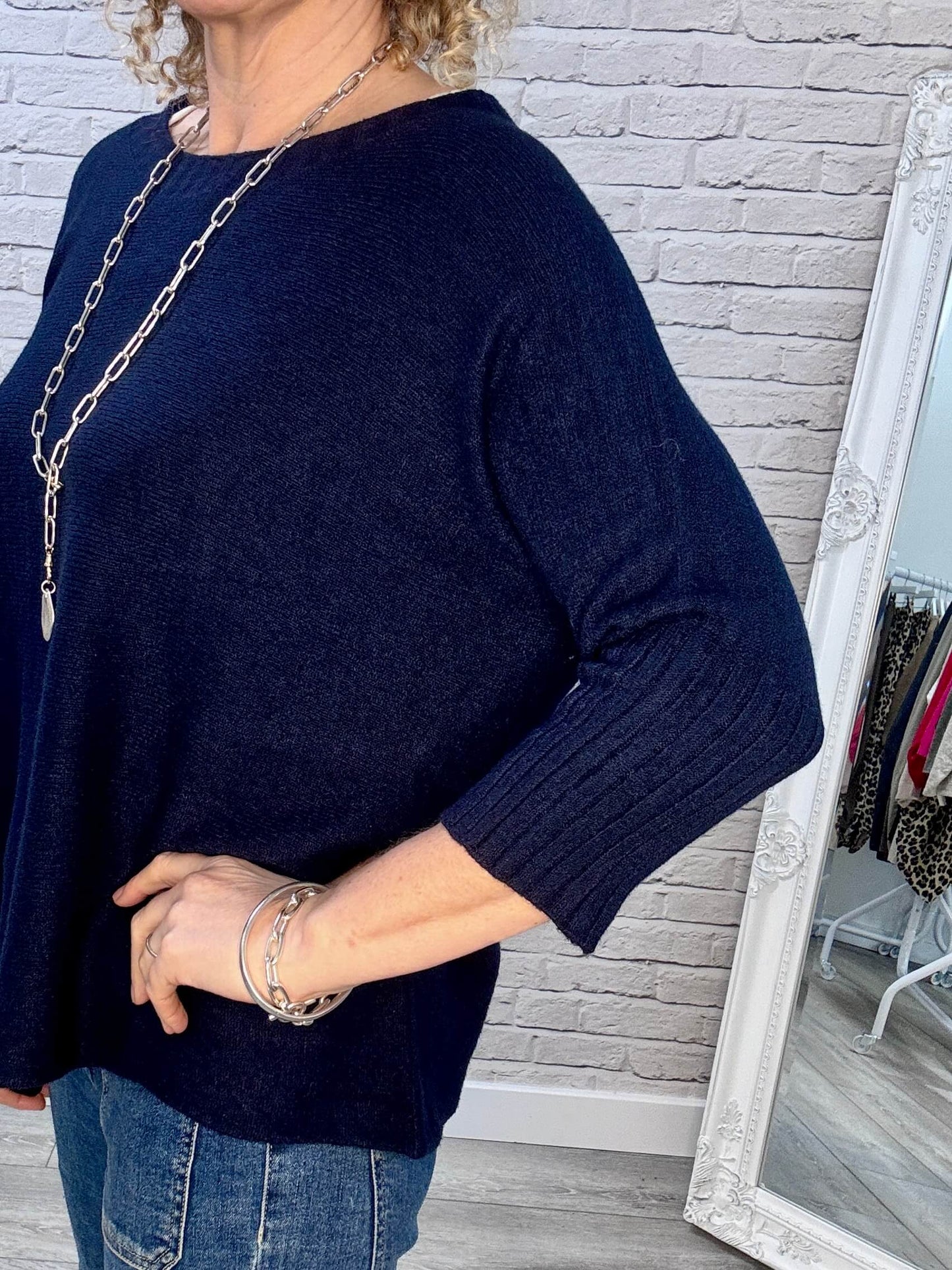 La Rochelle Jumper | Navy