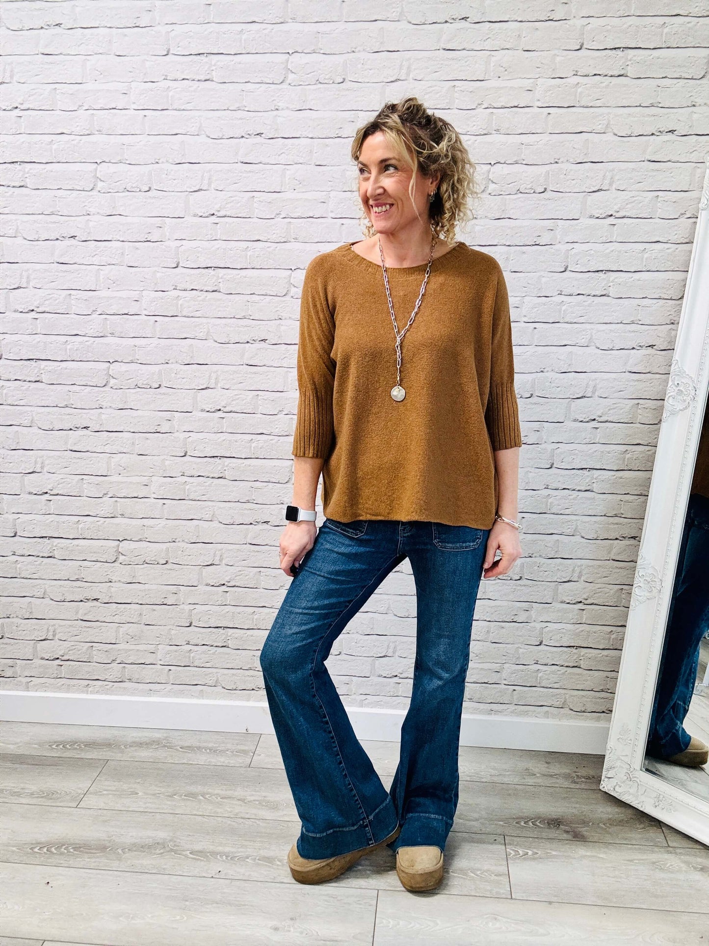 La Rochelle Jumper | Mustard