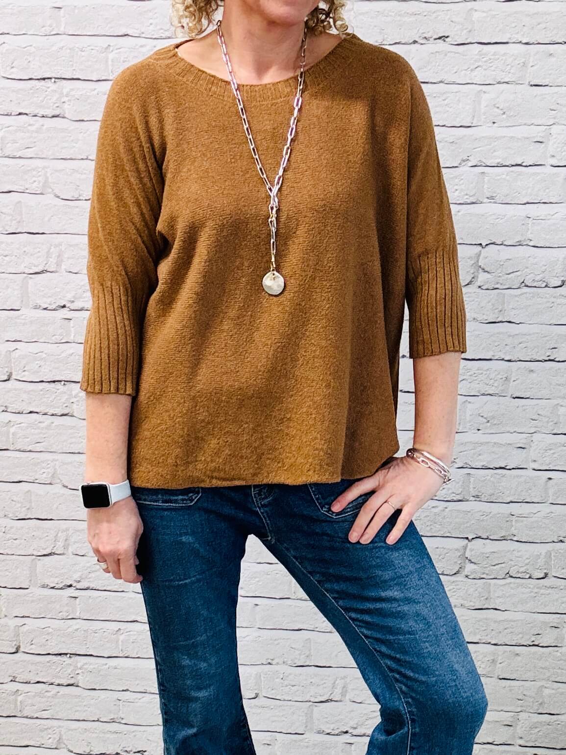 La Rochelle Jumper | Mustard