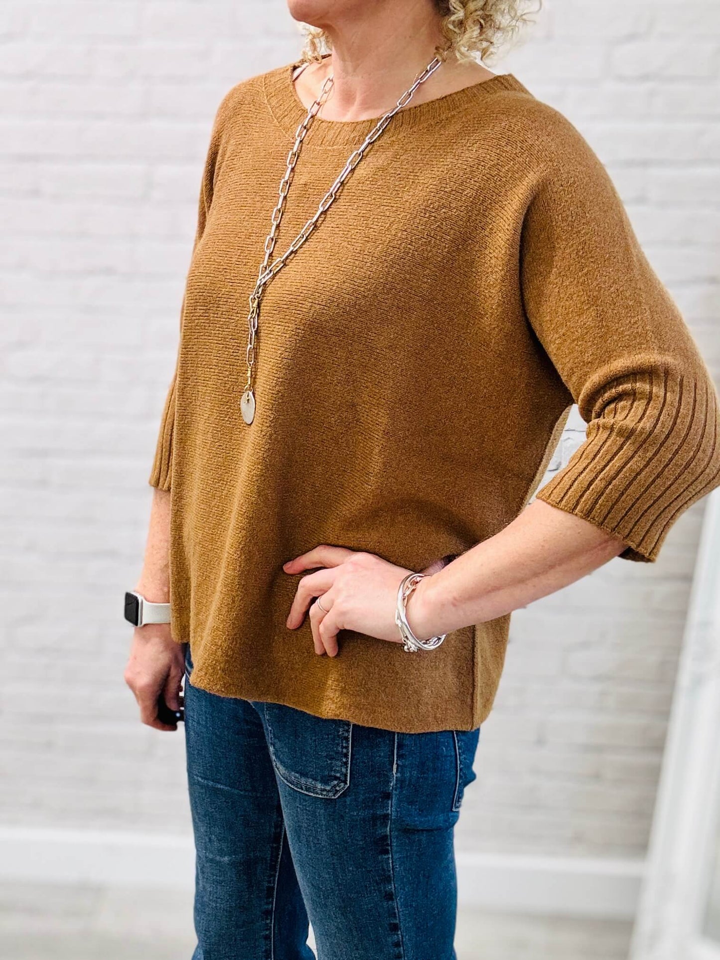 La Rochelle Jumper | Mustard