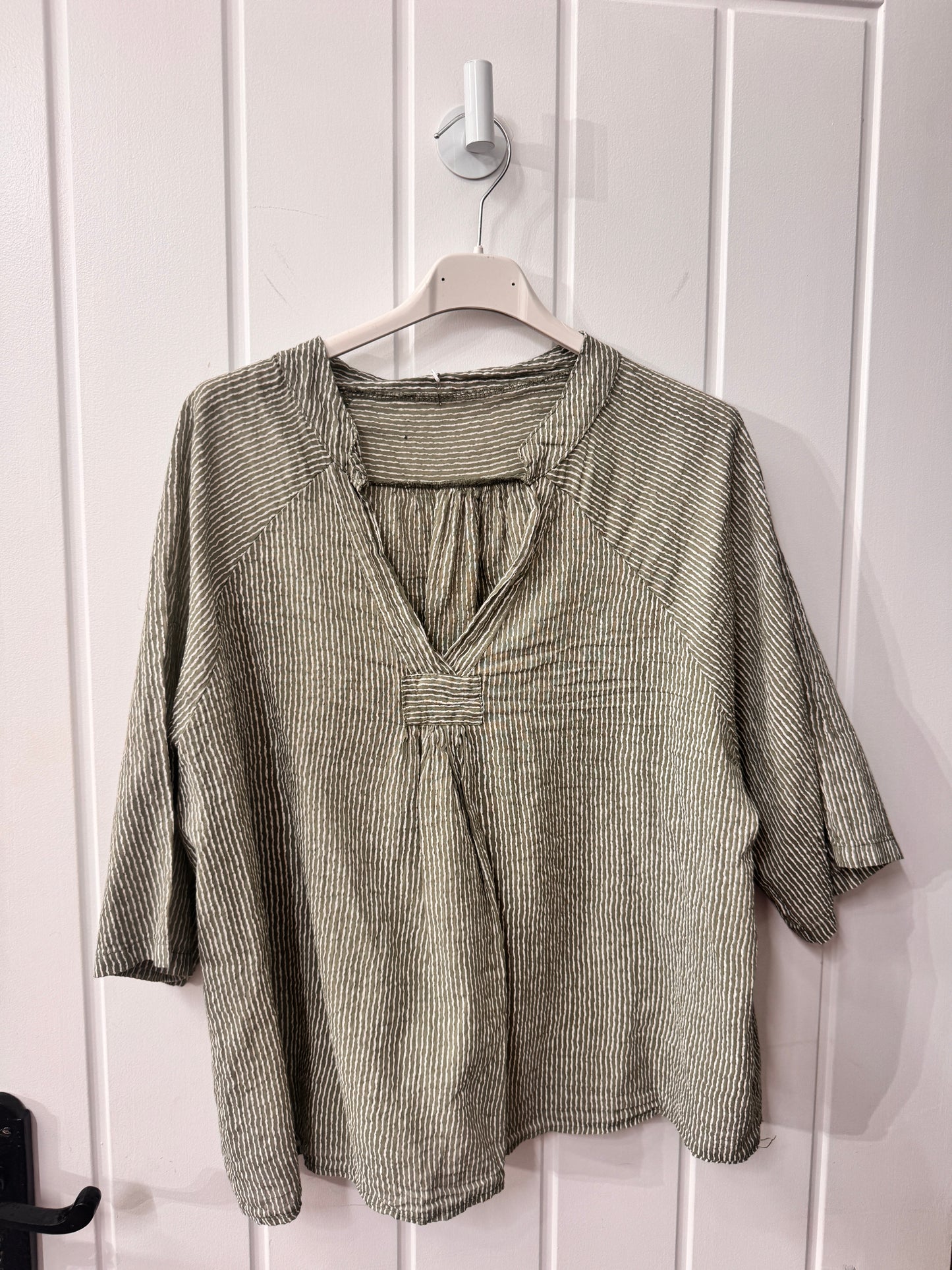 Regatta 3/4 Sleeve Blouse | Sage Green