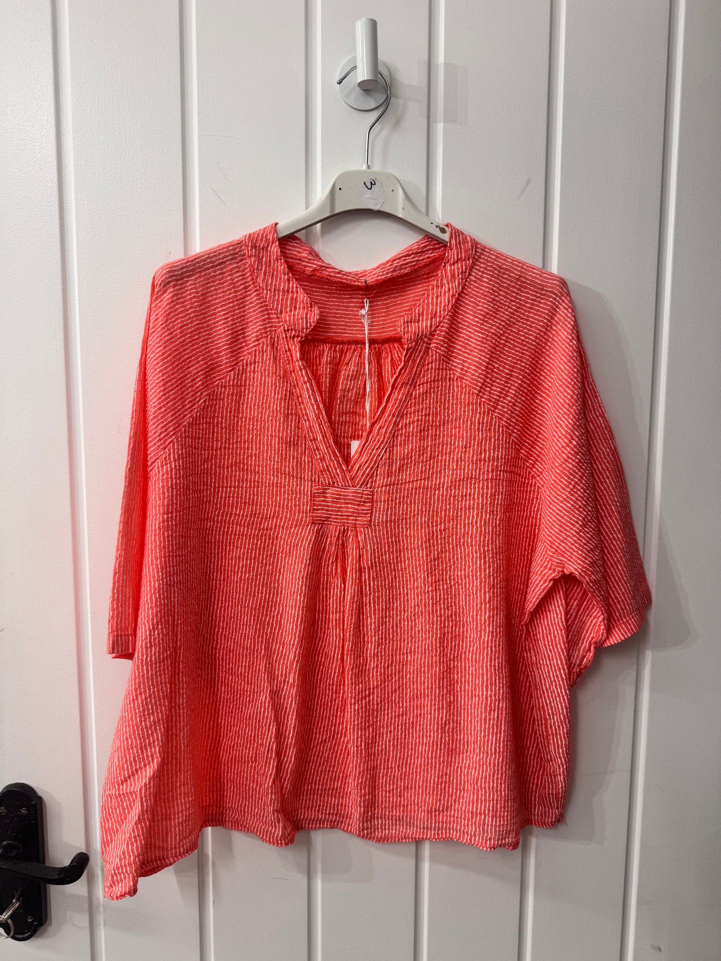 Regatta 3/4 Sleeve Blouse | Coral