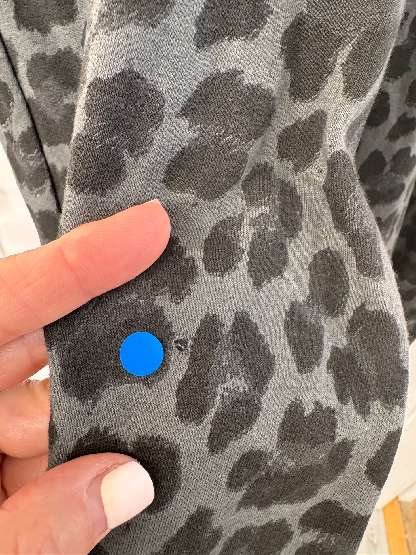 SECONDS| LA Grey Leopard Joggers