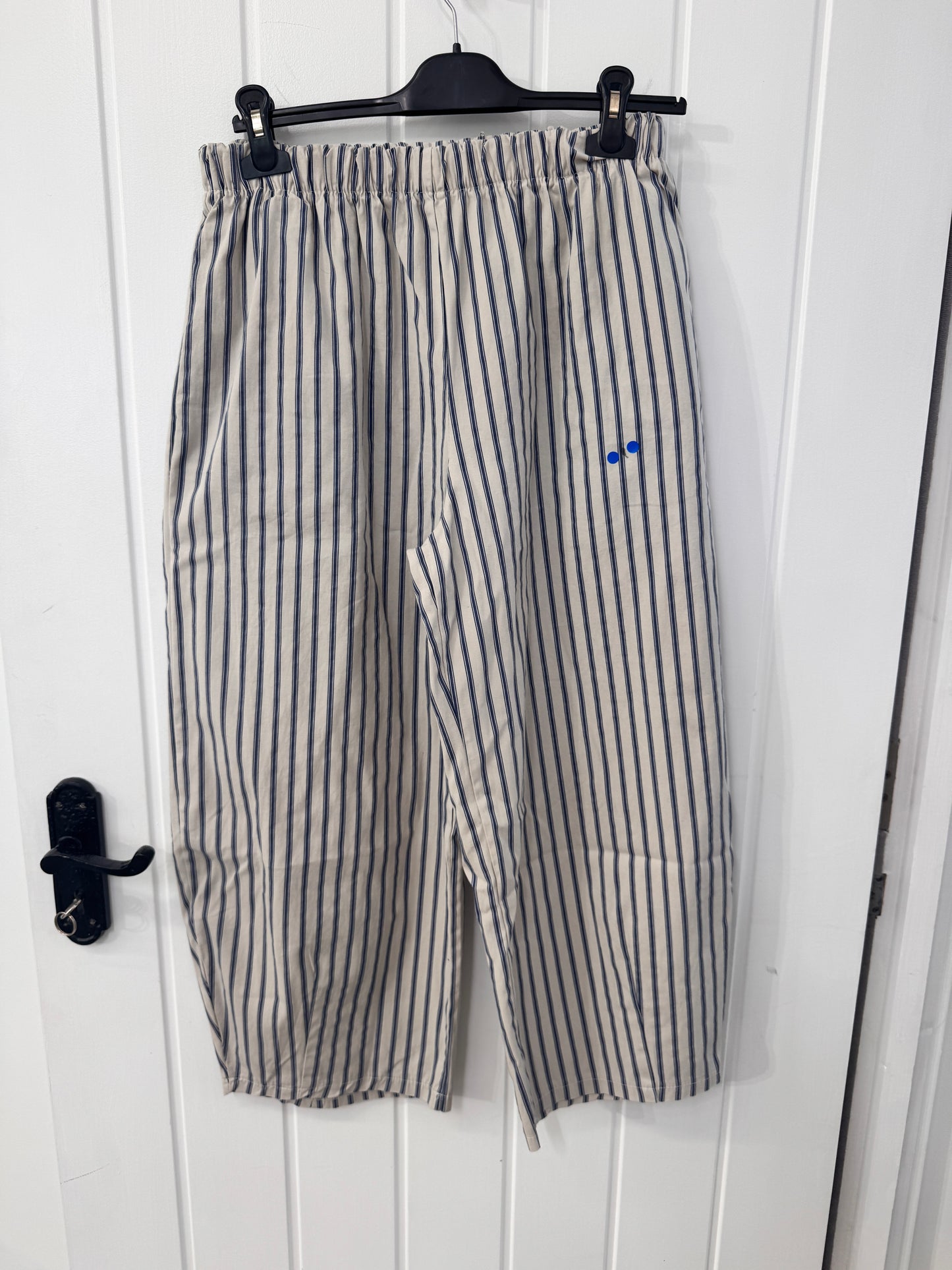 SECONDS | Phoenix Pinstripe Barrel Trousers