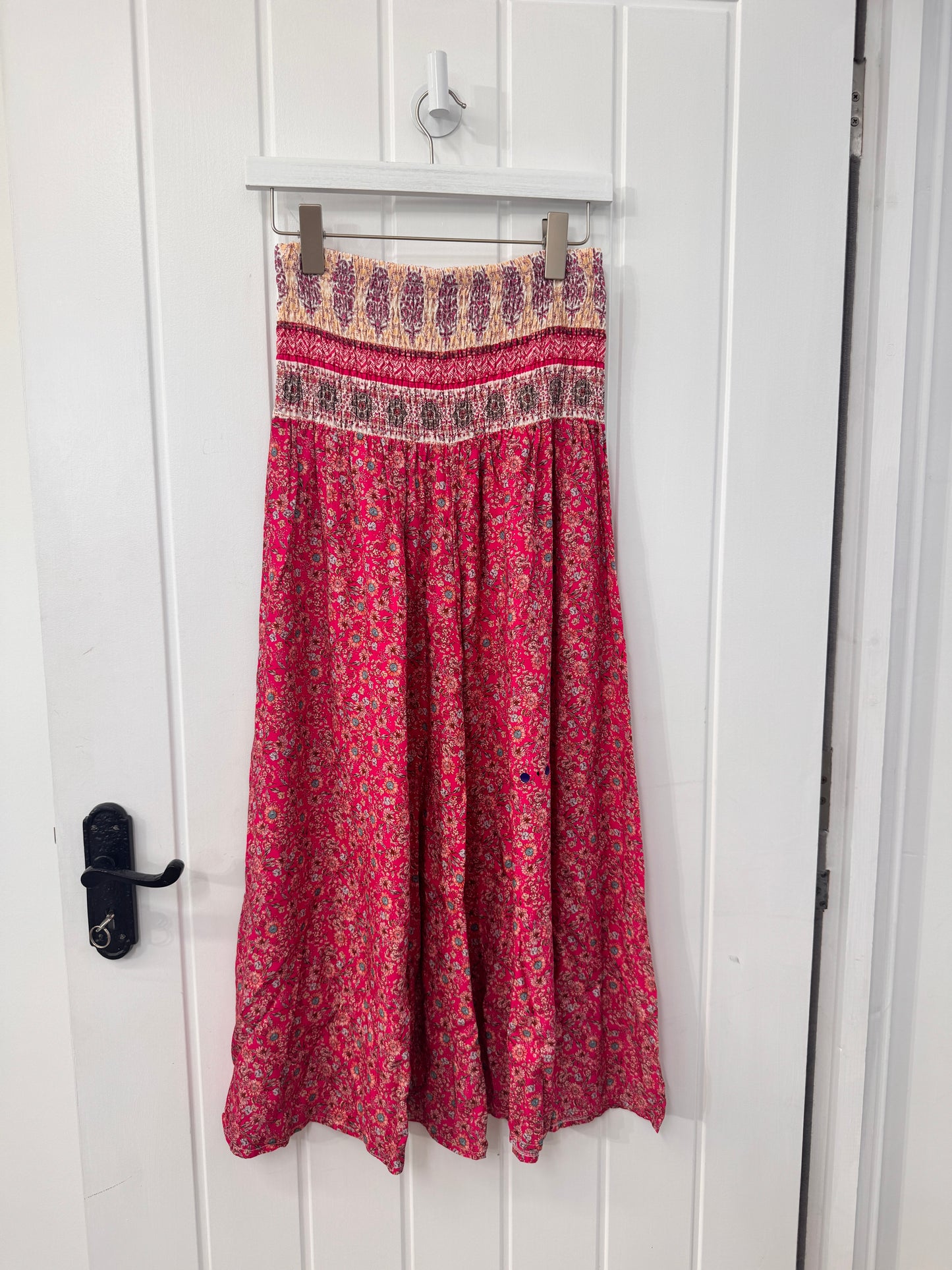 SECONDS - Liberty Wide Leg Palazzos | Fuchsia