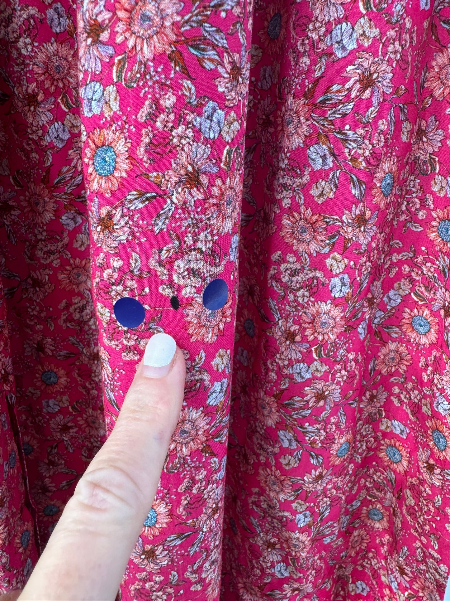 SECONDS - Liberty Wide Leg Palazzos | Fuchsia