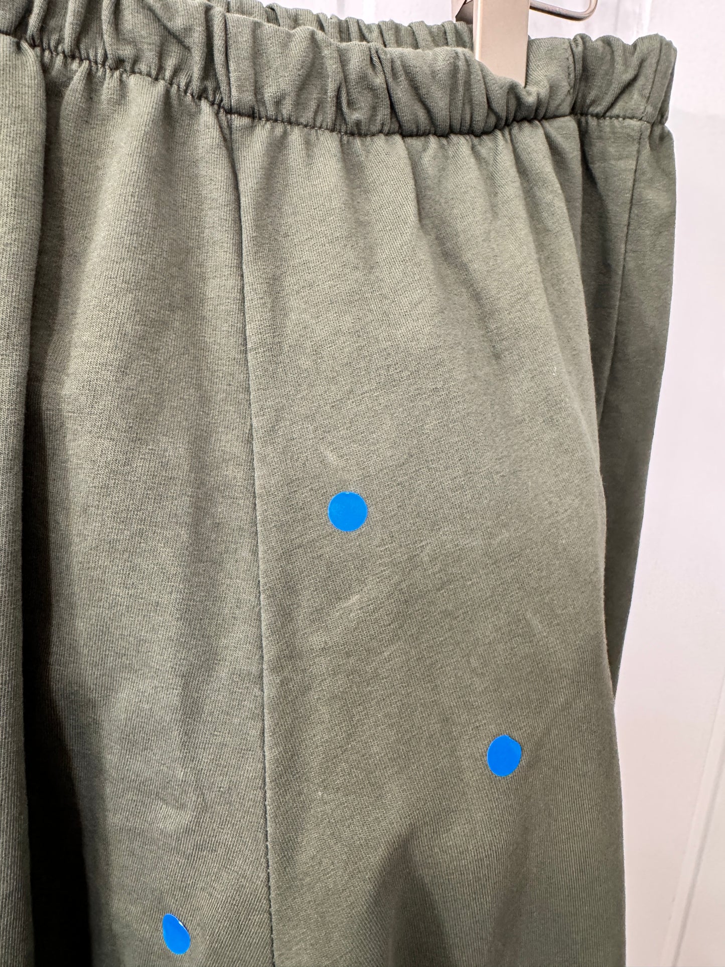SECONDS | Khaki Jersey Barrel Joggers