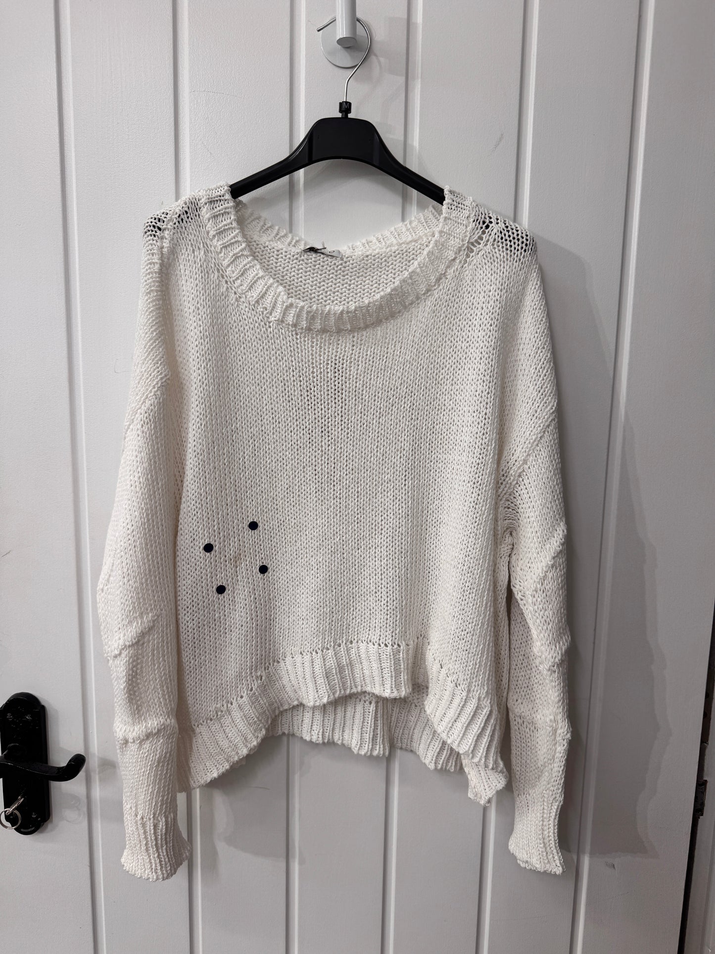 SECONDS - Wolfie Knit | White