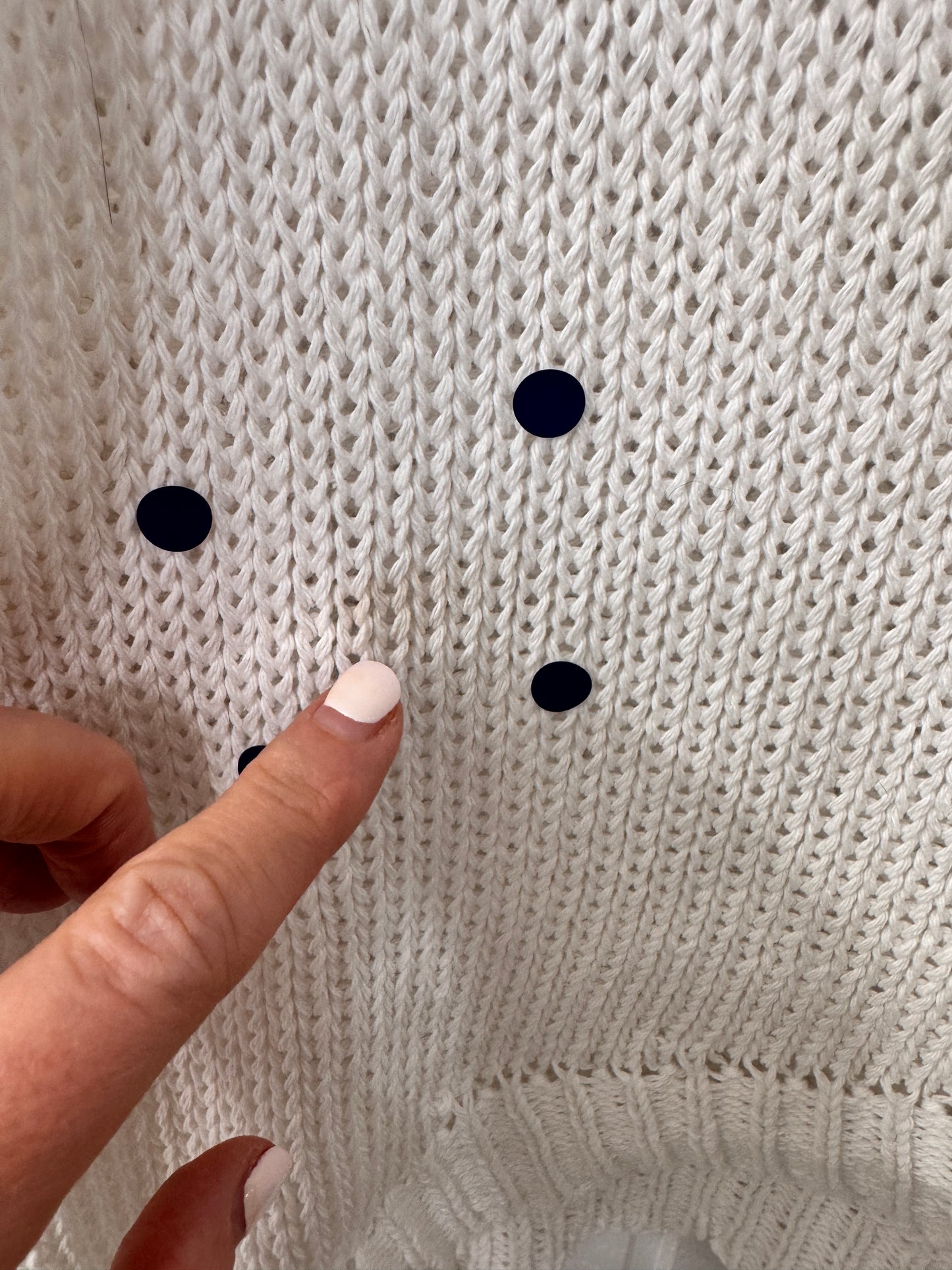 SECONDS - Wolfie Knit | White