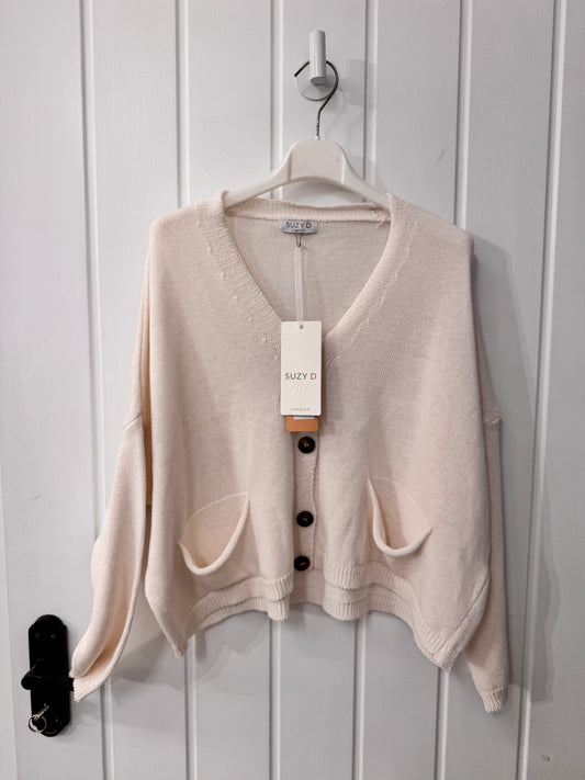 SECONDS - Fulton Boyfriend Cardigan | Ivory