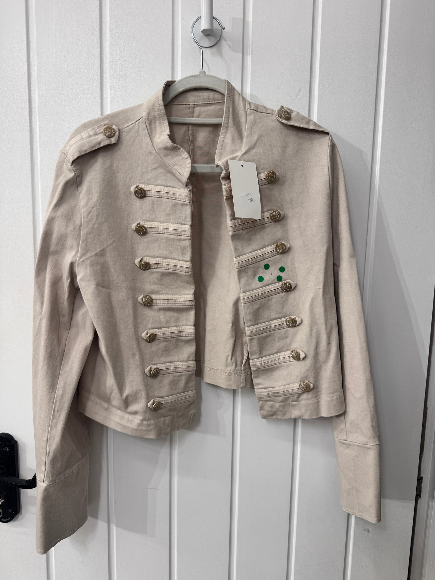 SECONDS Delta Military Jacket | Stone (M)