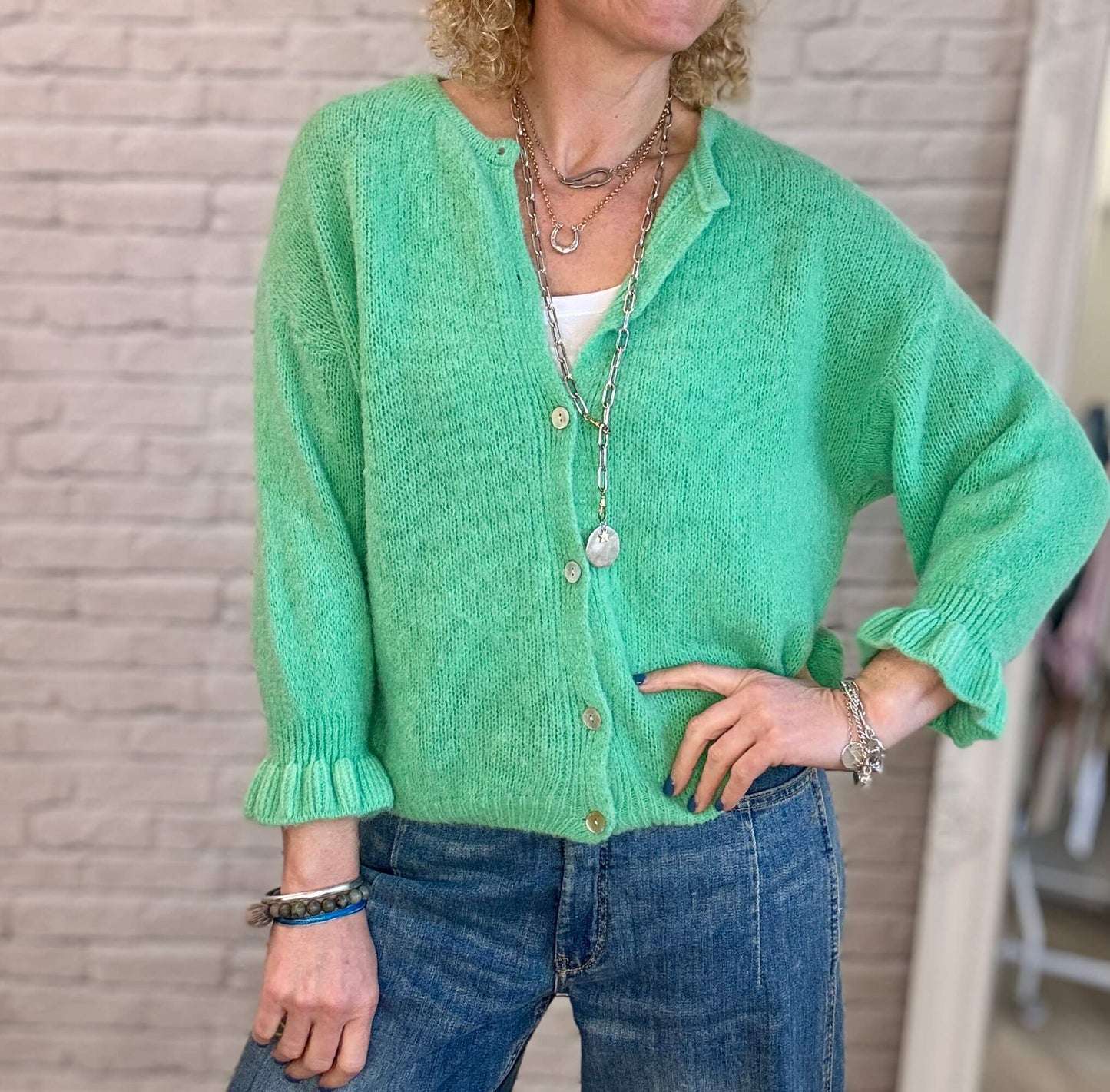 NEW Melrose Cardigan | Spearmint