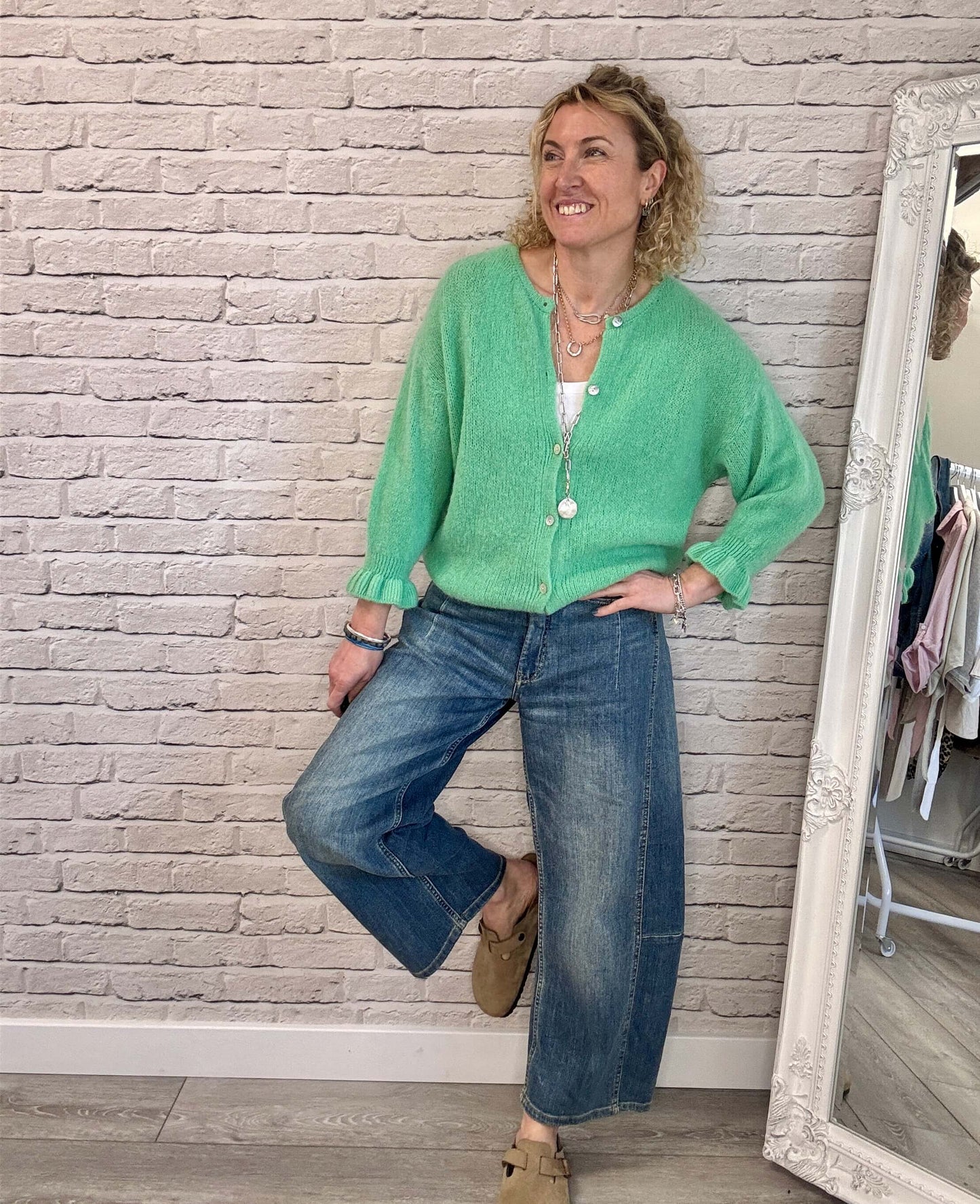 NEW Melrose Cardigan | Spearmint