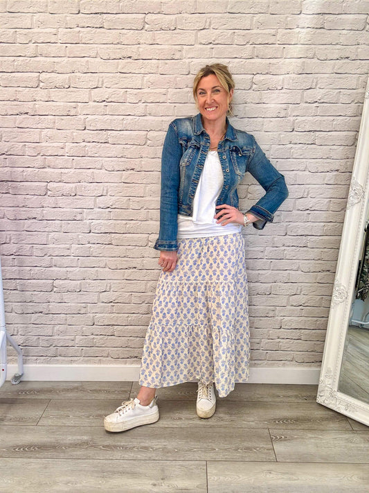 Esme Skirt | Blue
