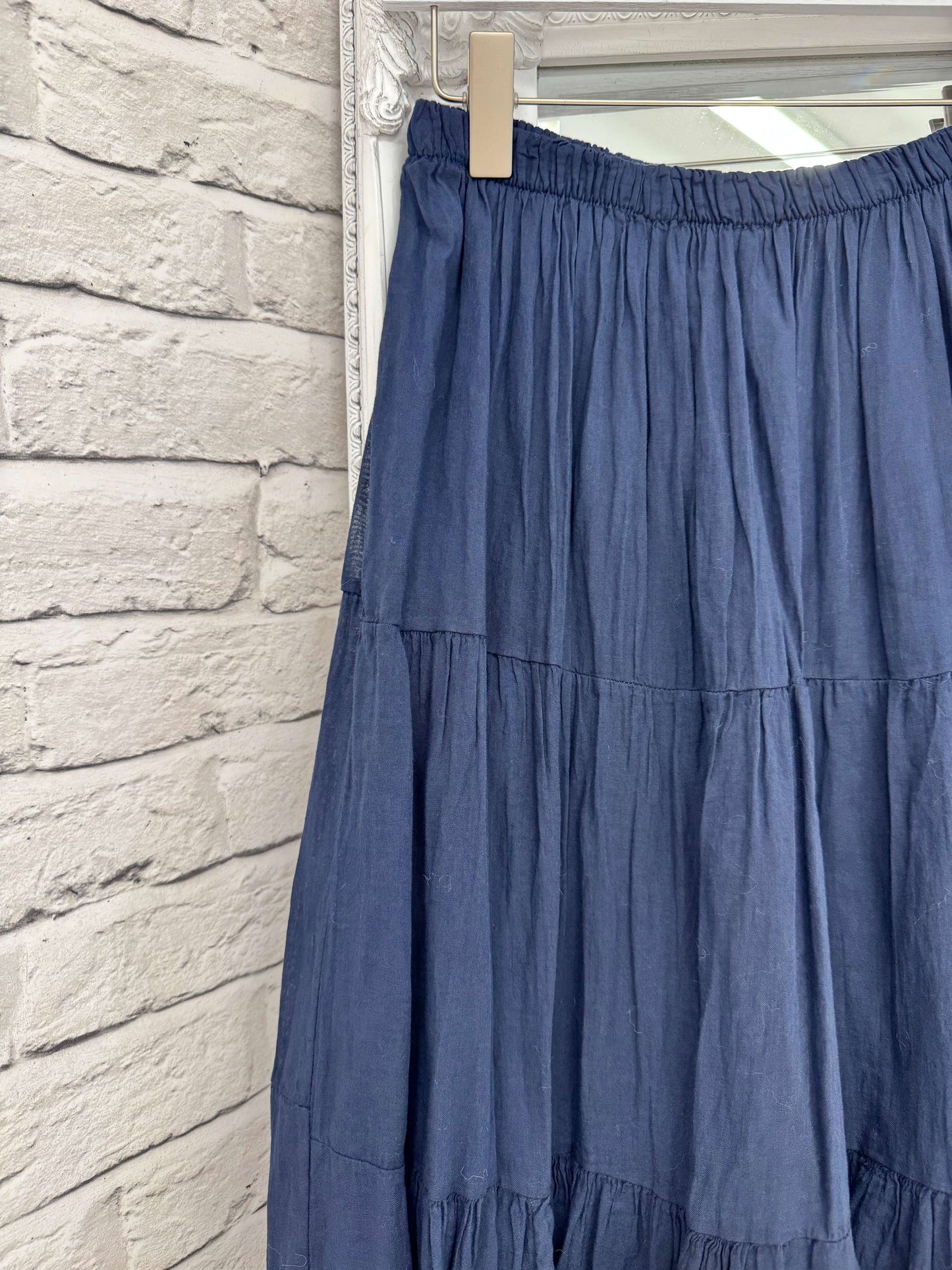 Mabel Maxi Skirt | Navy