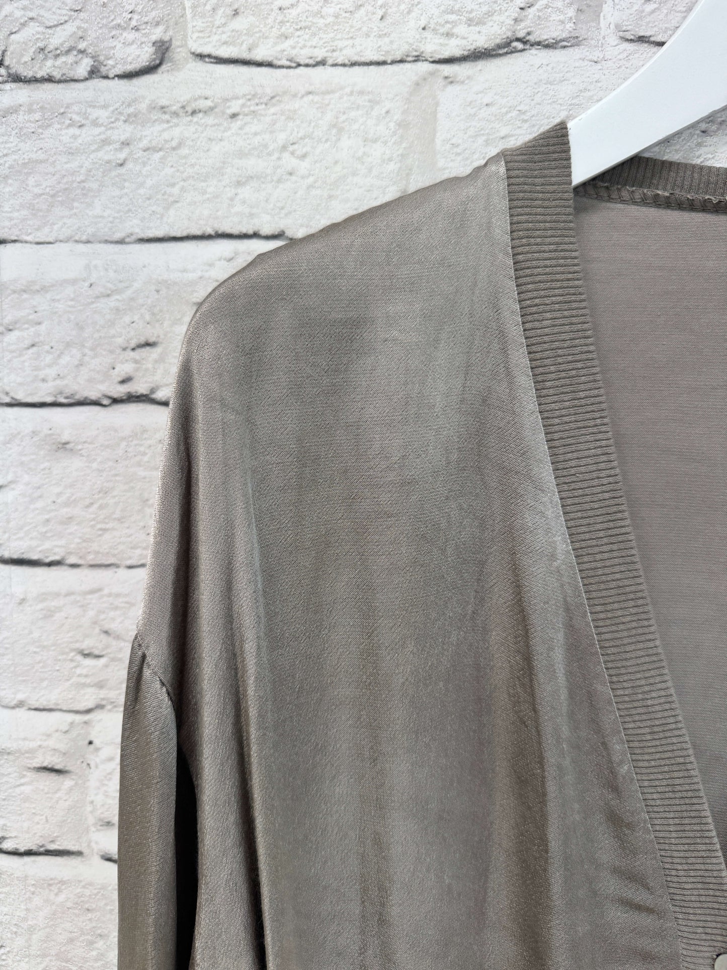 Orla Satin Top | Mocha