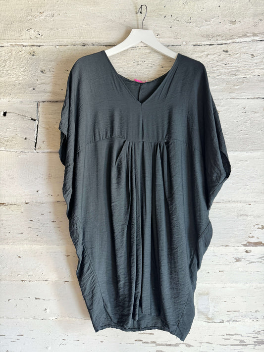 Anthracite Cocoon Dress