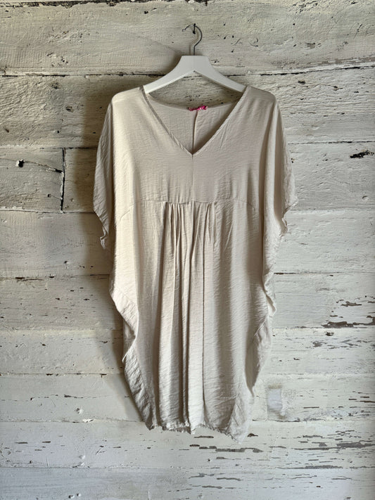 Cream Cocoon Dress