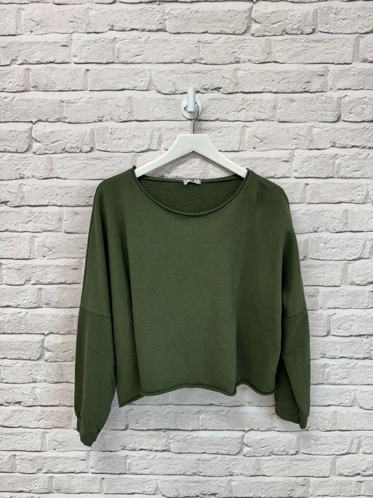 Maeve Sweatshirt | Iguana Green