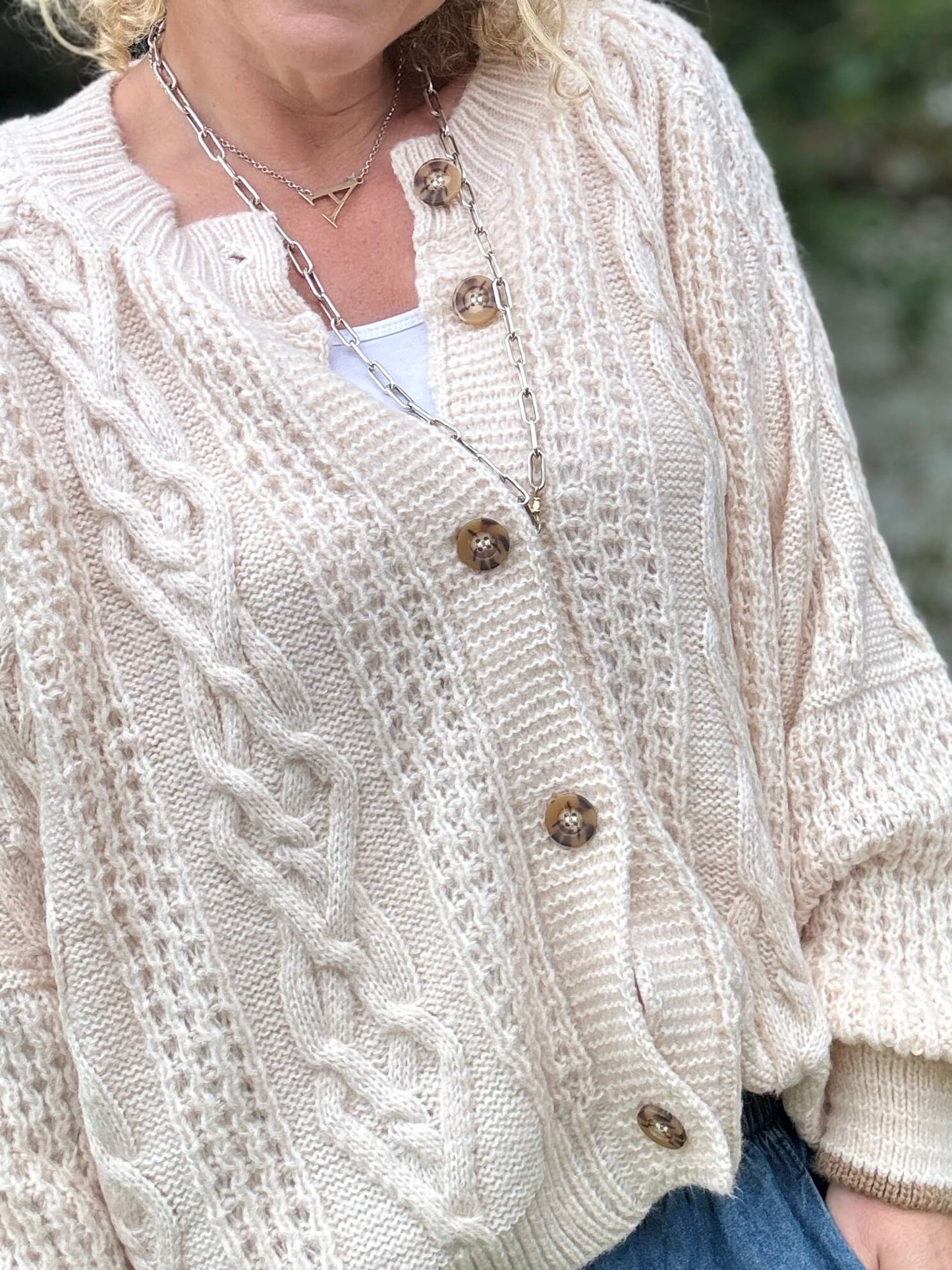 Brigit Cardigan | Cream