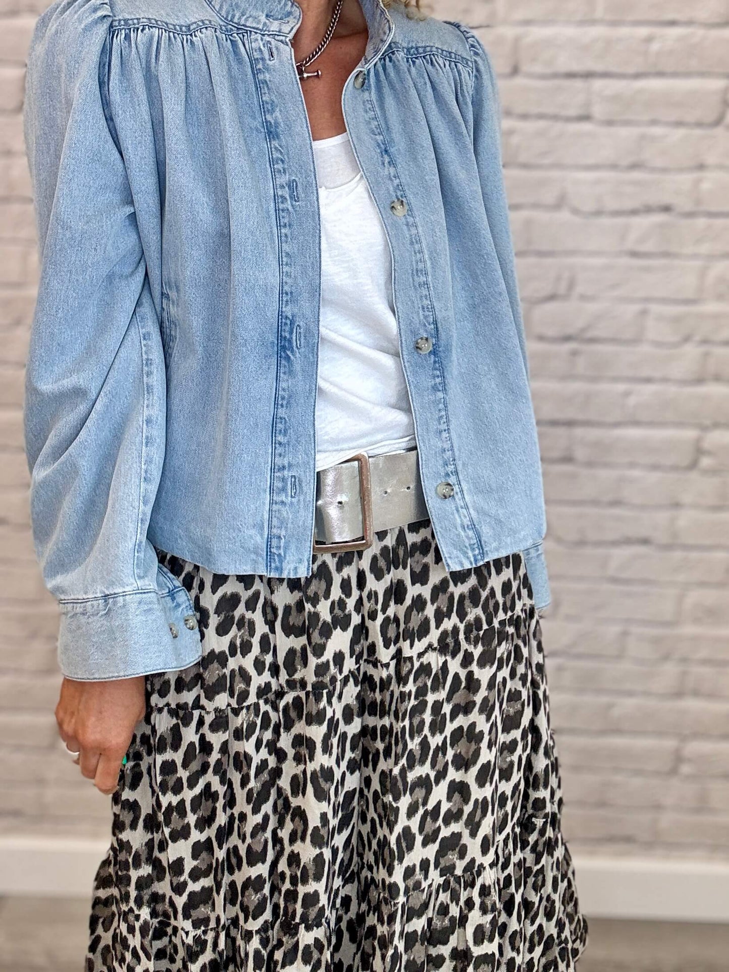 Santa Fe Maxi Skirt | Leopard