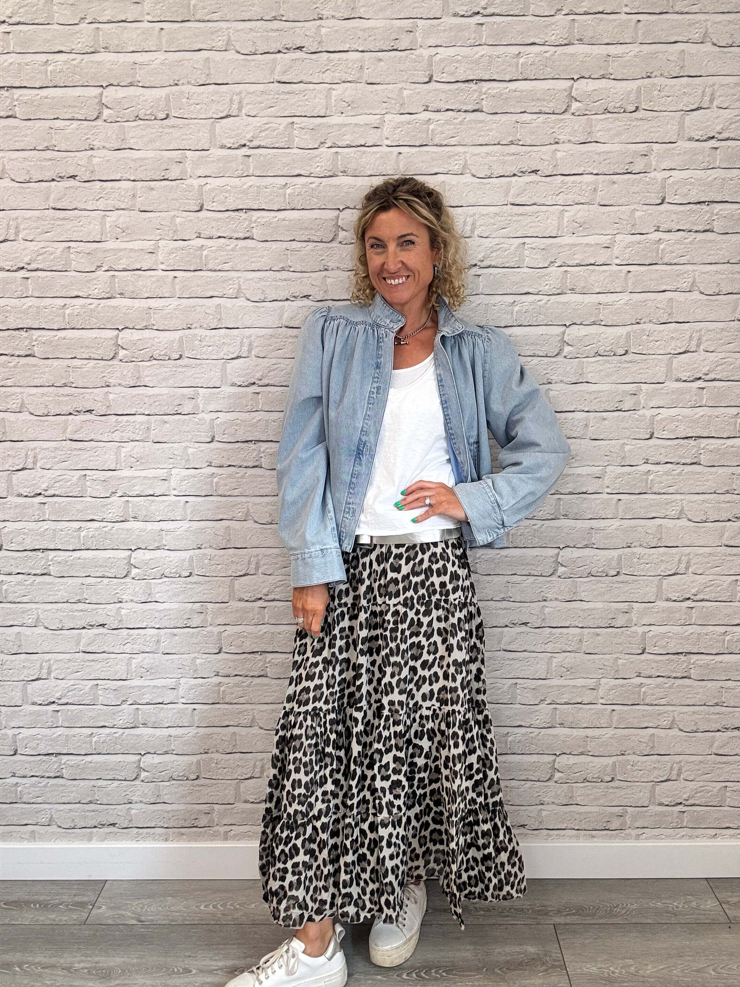 Santa Fe Maxi Skirt | Leopard