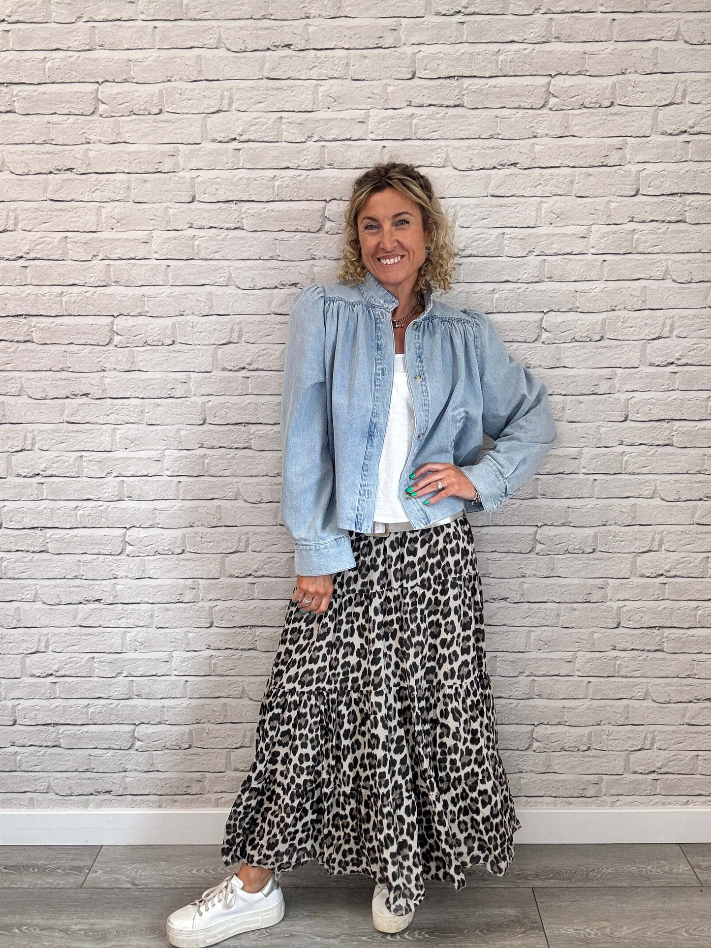 Santa Fe Maxi Skirt | Leopard