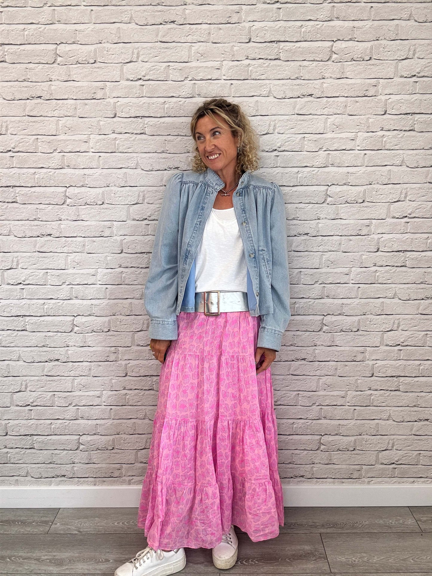 Santa Fe Maxi Skirt | Lilac/Mauve