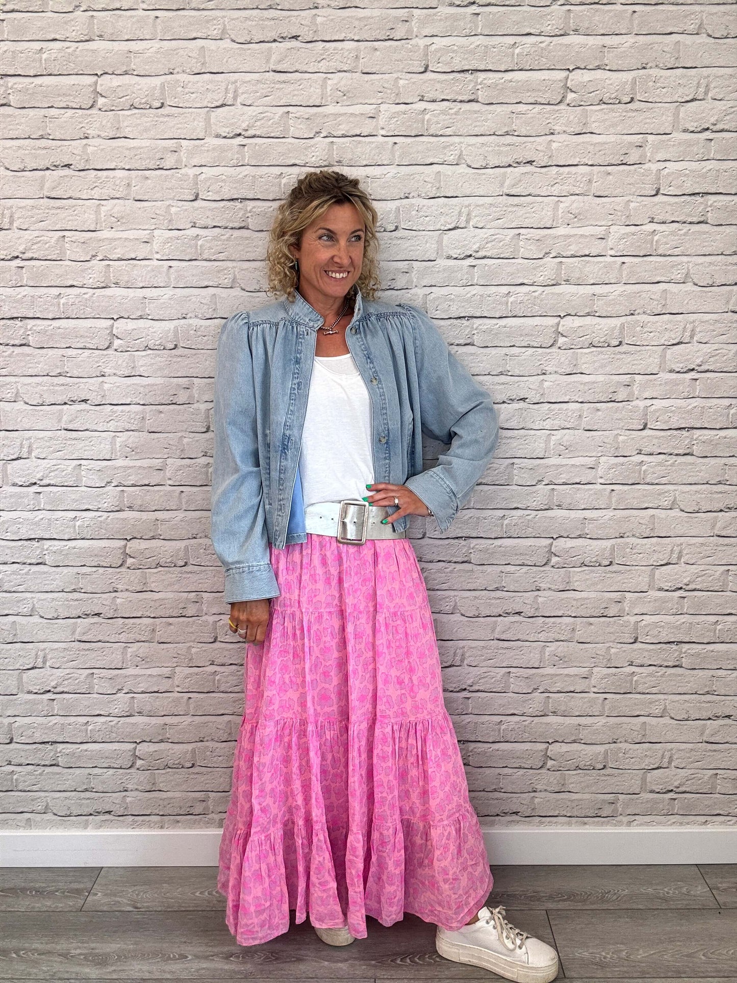 Santa Fe Maxi Skirt | Lilac/Mauve