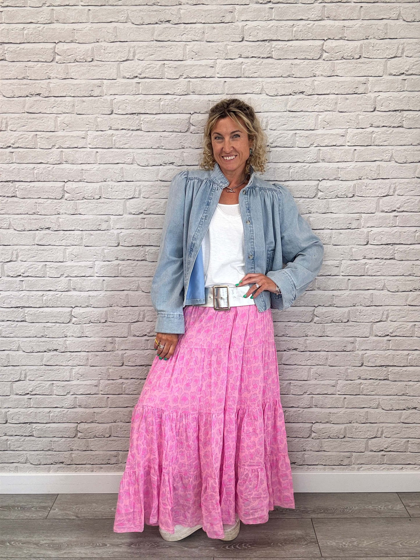 Santa Fe Maxi Skirt | Lilac/Mauve