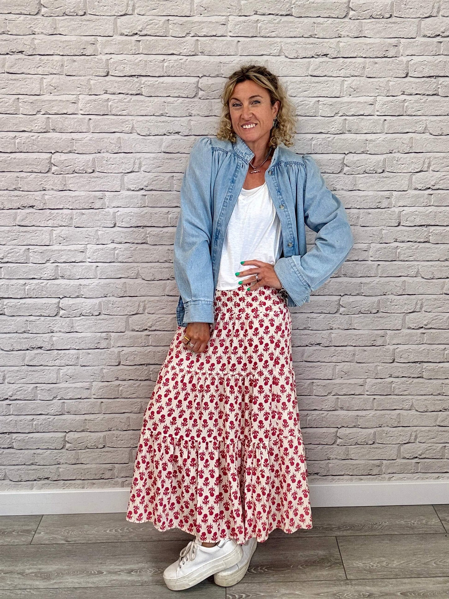Esme Skirt | Raspberry