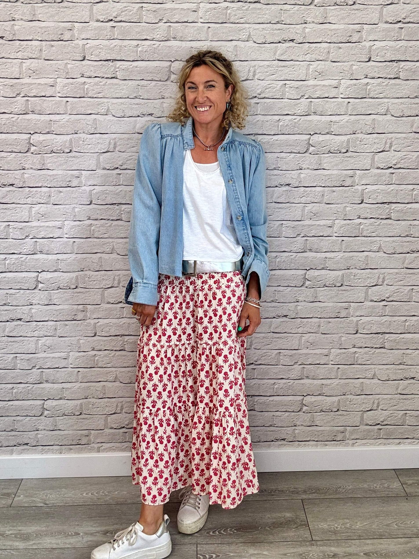 Esme Skirt | Raspberry