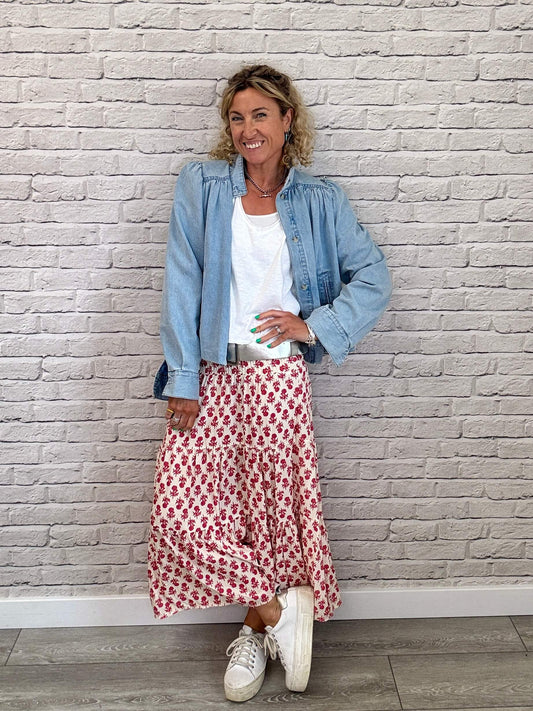 Esme Skirt | Raspberry