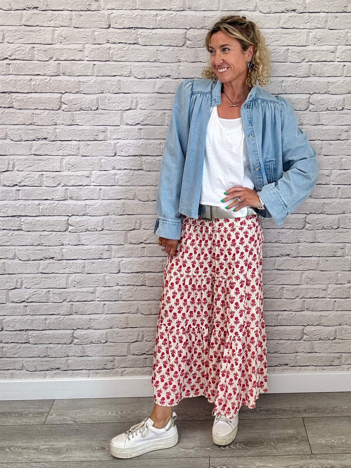 Esme Skirt | Raspberry