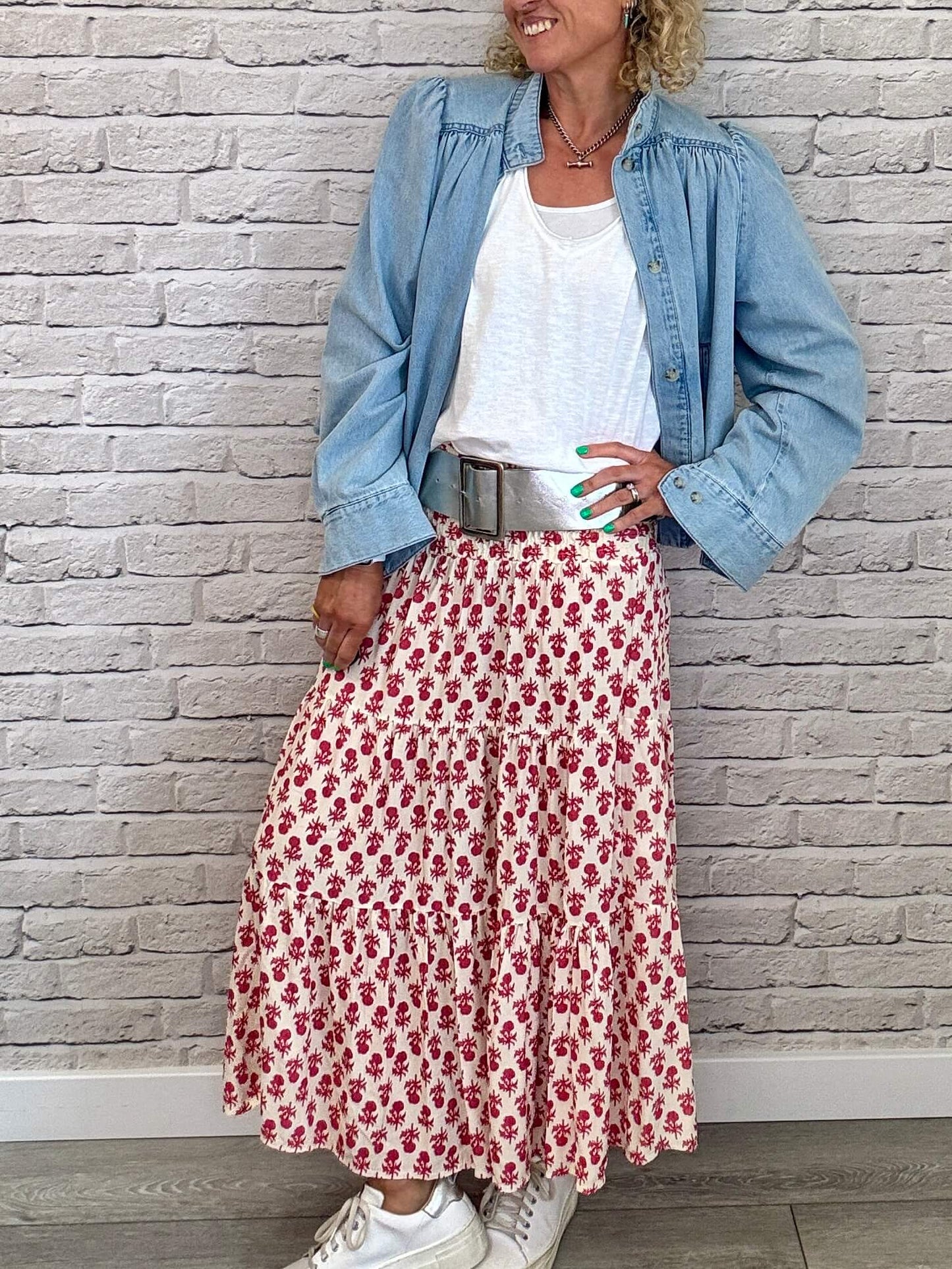 Esme Skirt | Raspberry