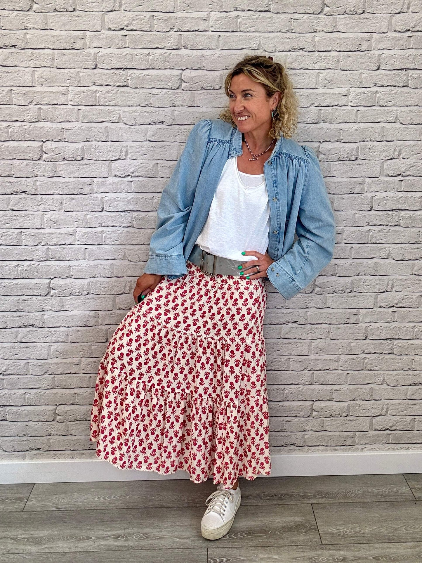 Esme Skirt | Raspberry