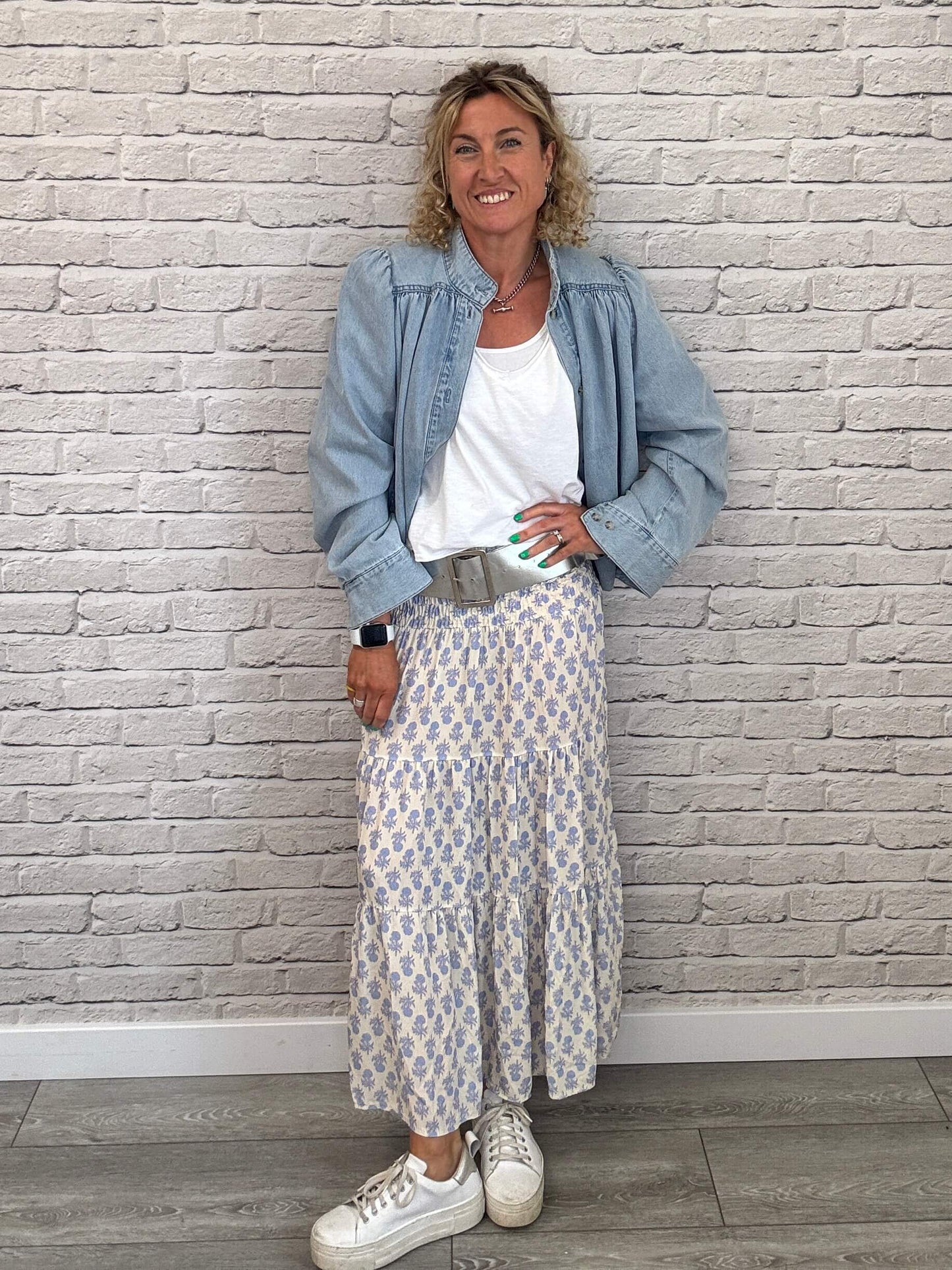 Esme Skirt | Blue