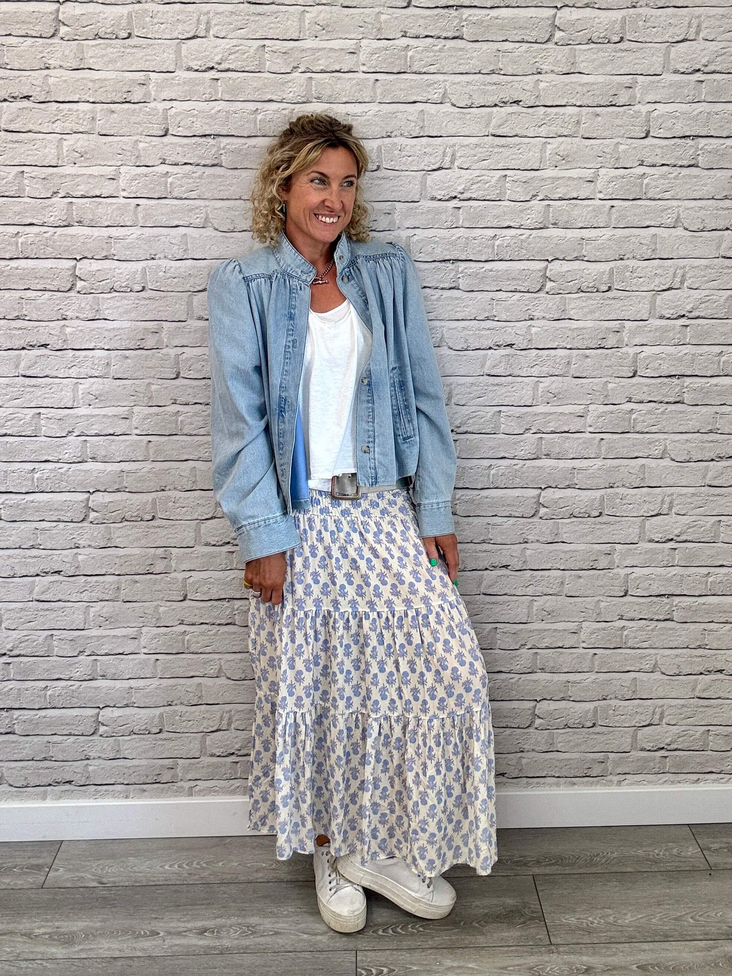 Esme Skirt | Blue